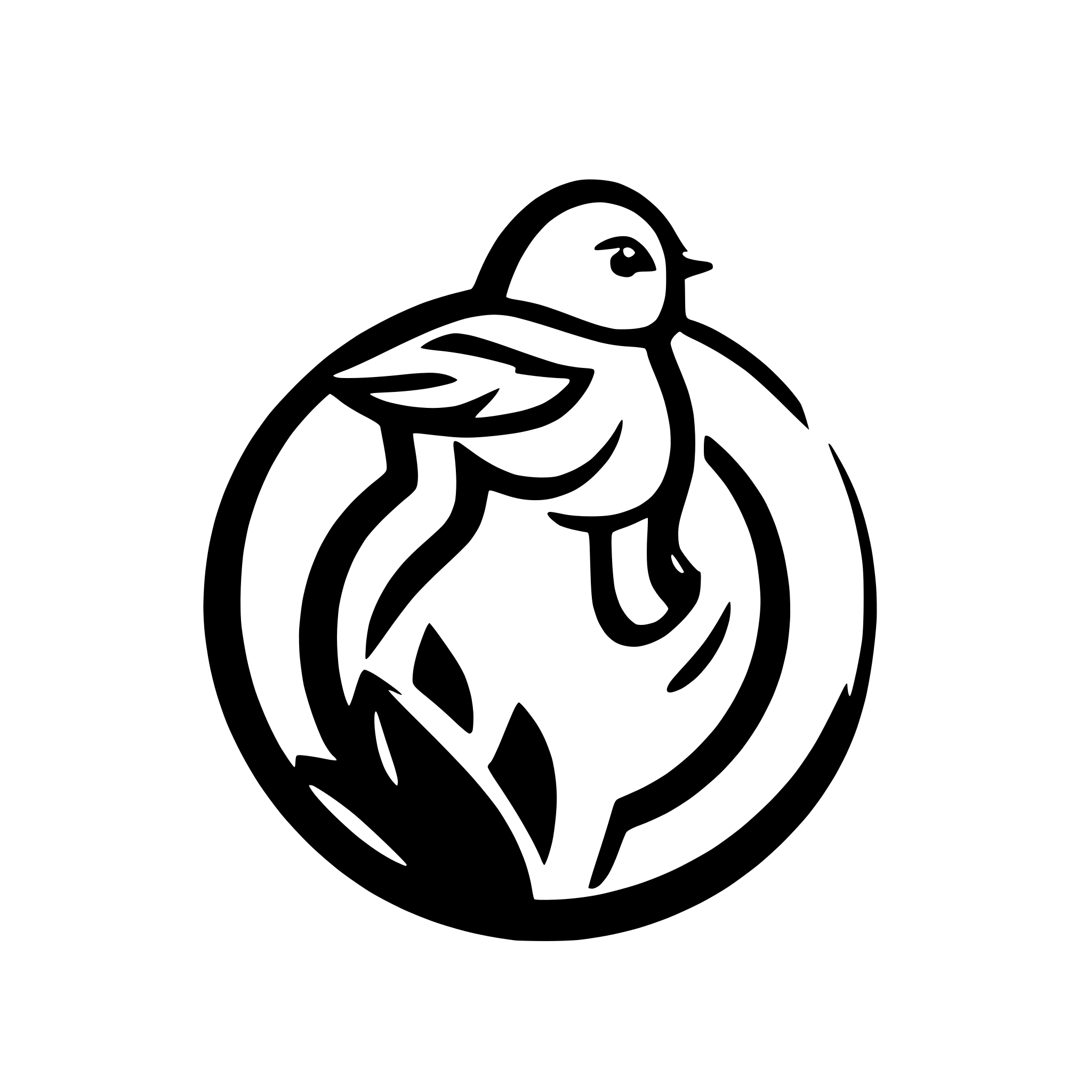 AI-generated SVG of 'one logo, artemis and a chick'