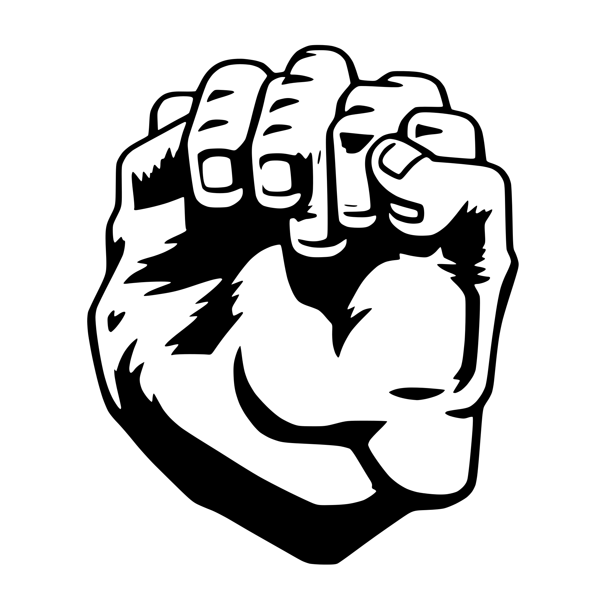 AI-generated SVG of a bicep