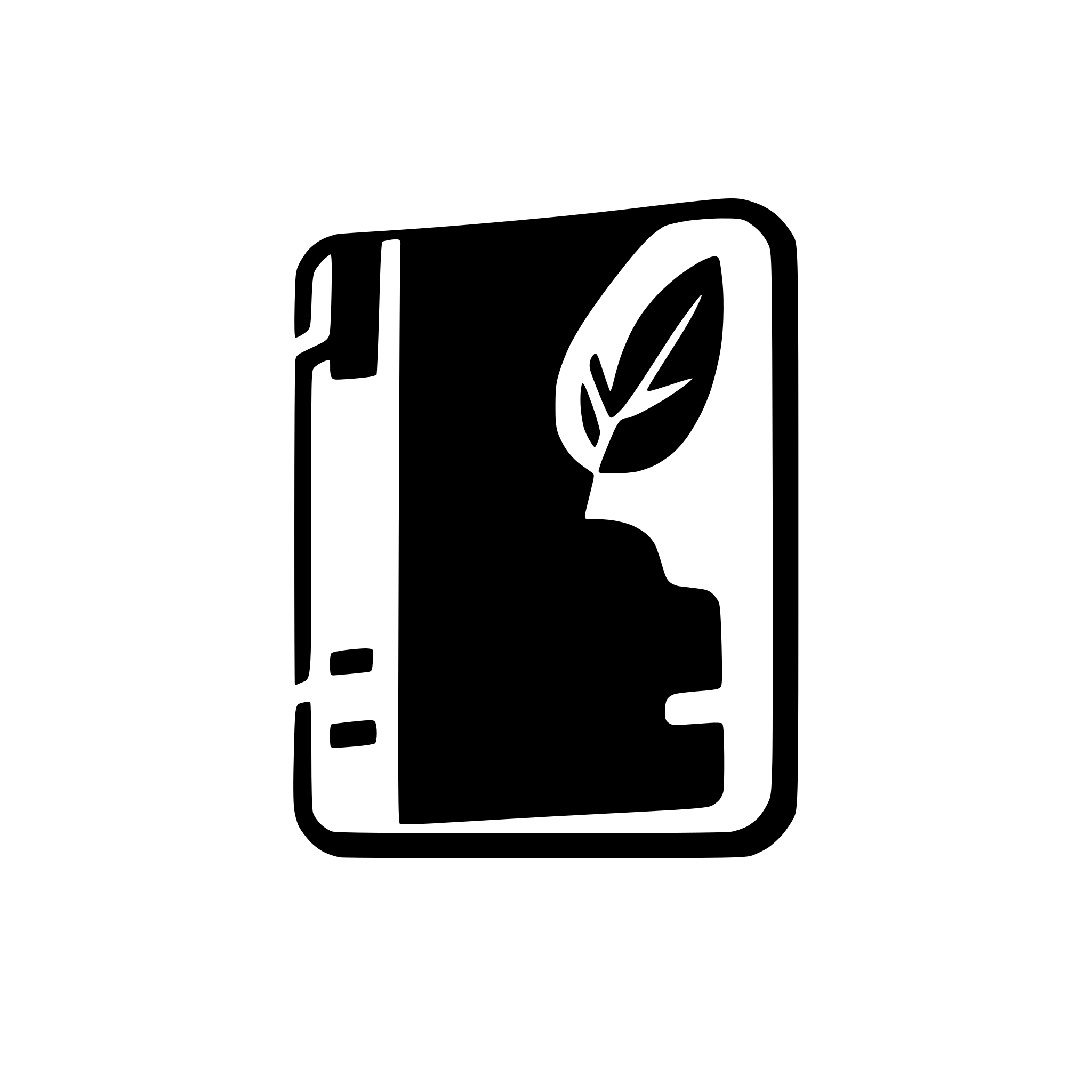 AI-generated SVG of 'minimal journal icon'