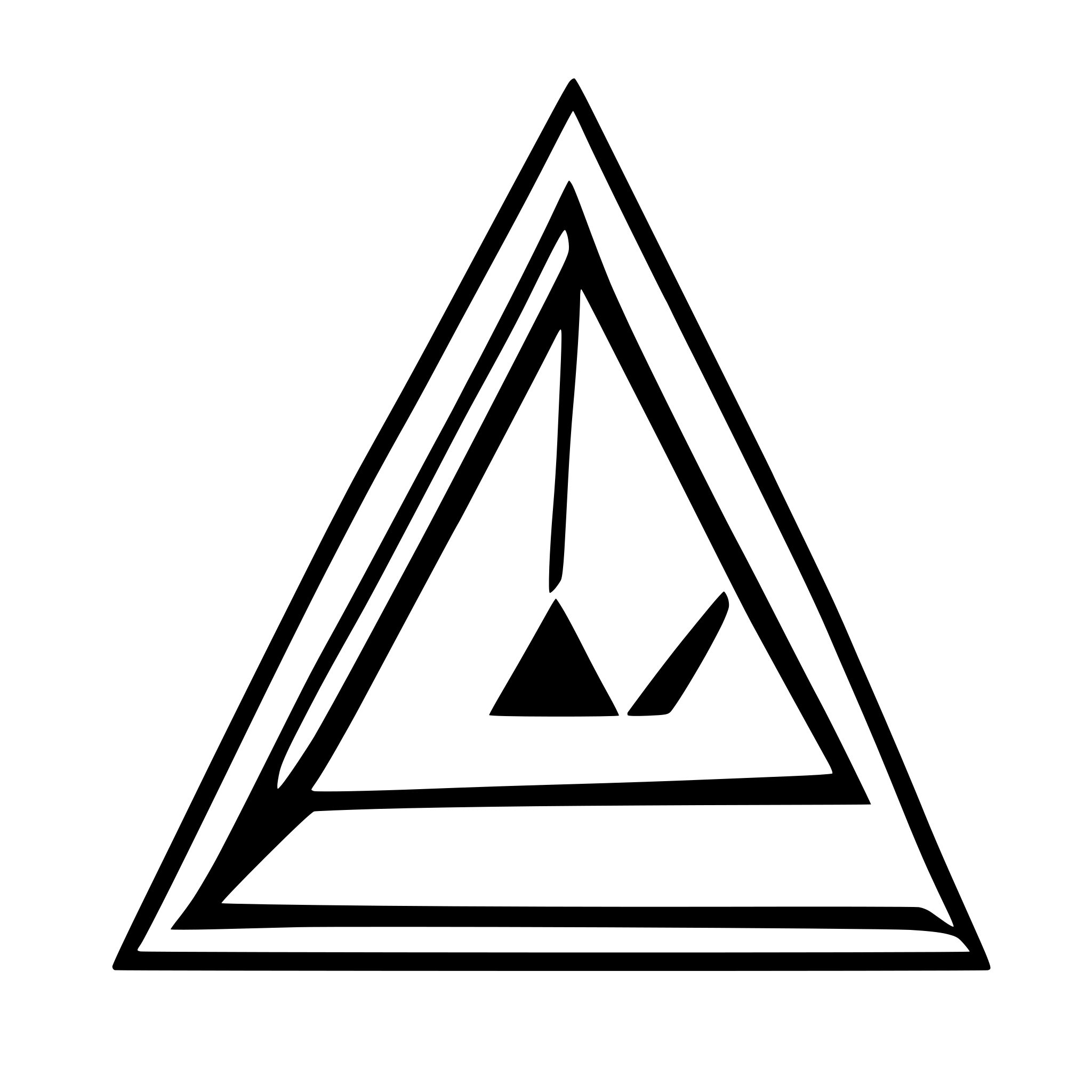 AI-generated SVG of a triangl