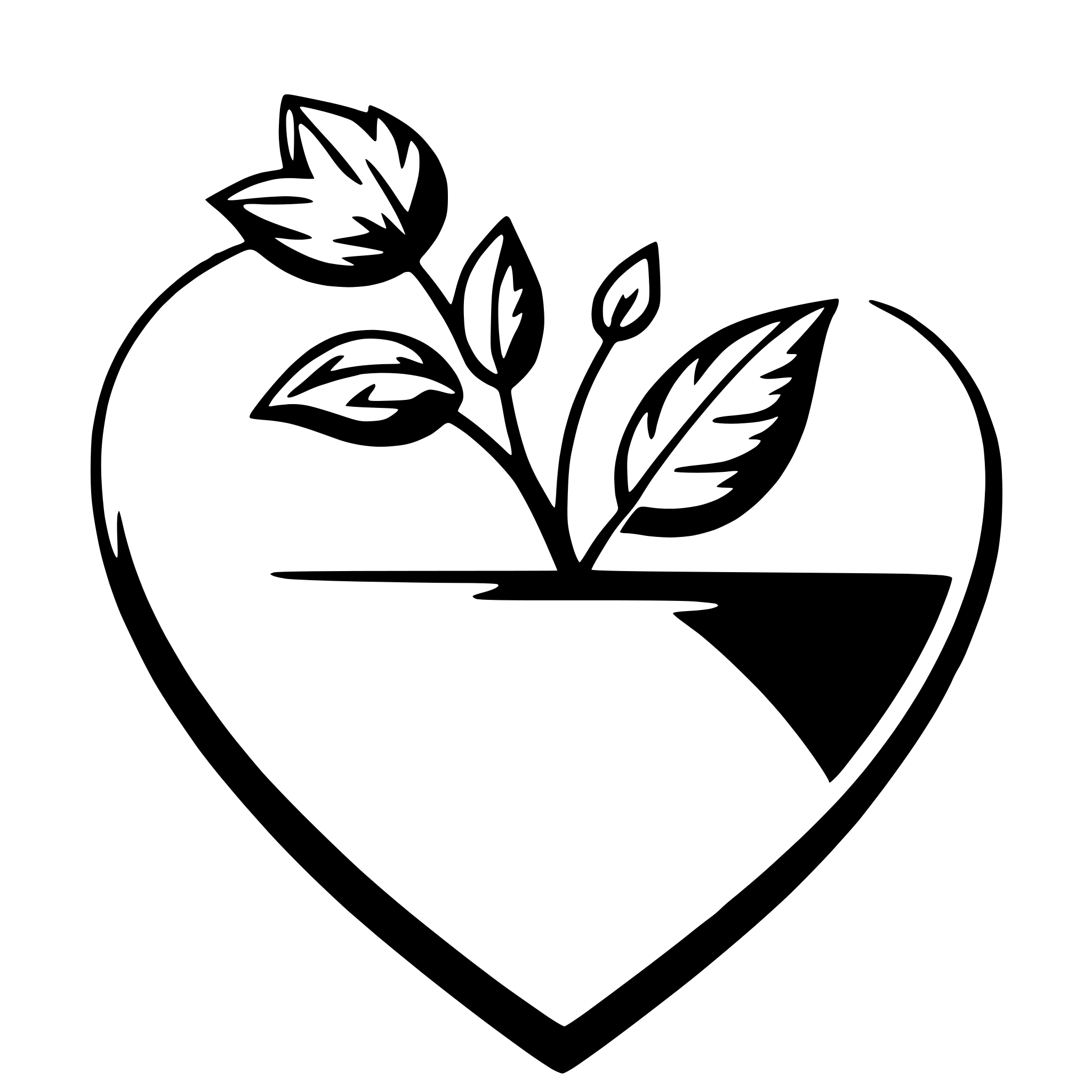 AI-generated SVG of 'valentine's heart'