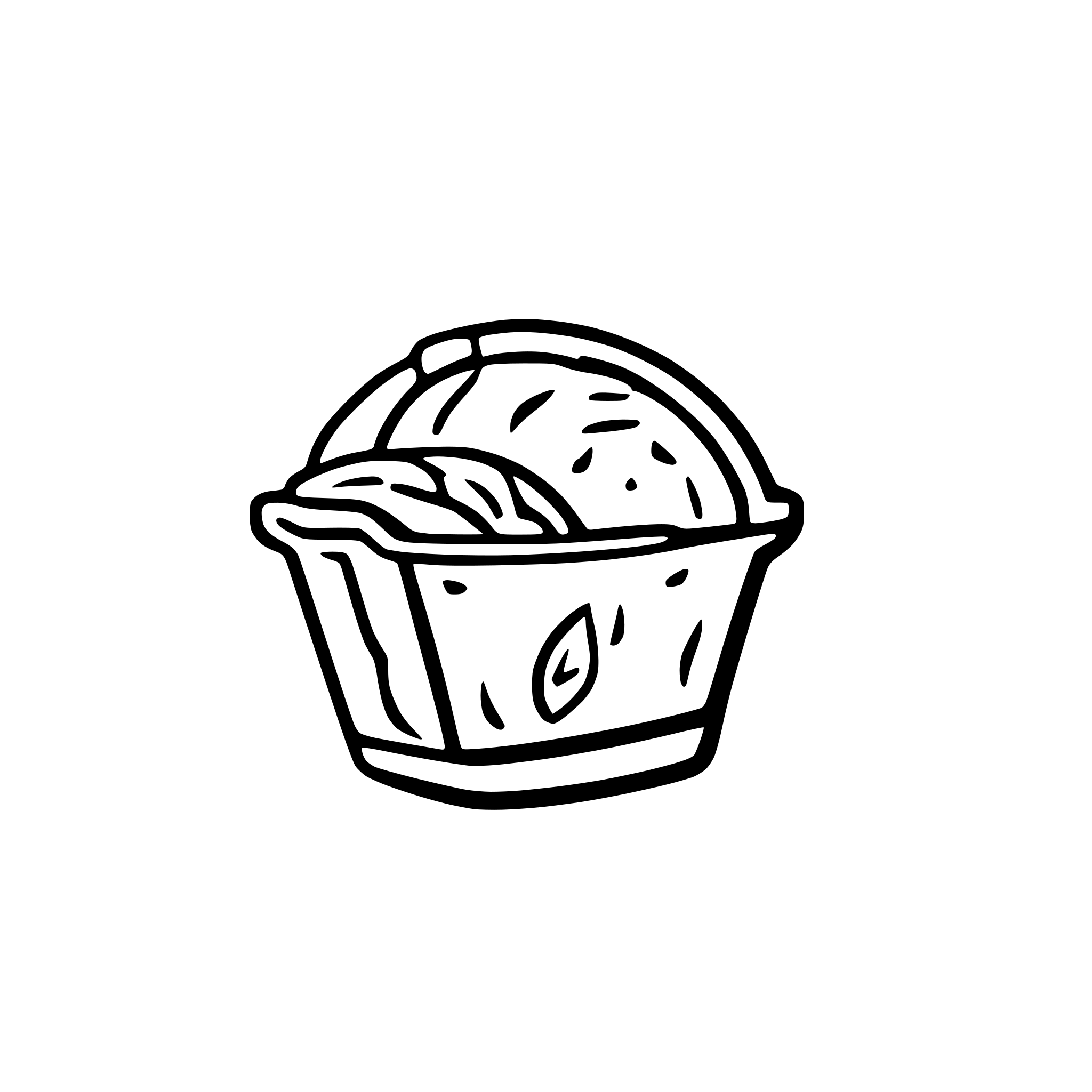 AI-generated SVG of a taco