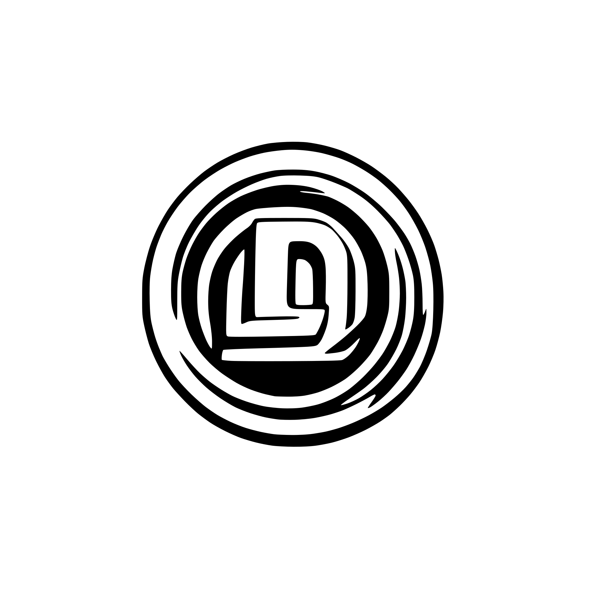 AI-generated SVG of a create a logo with the initials DC