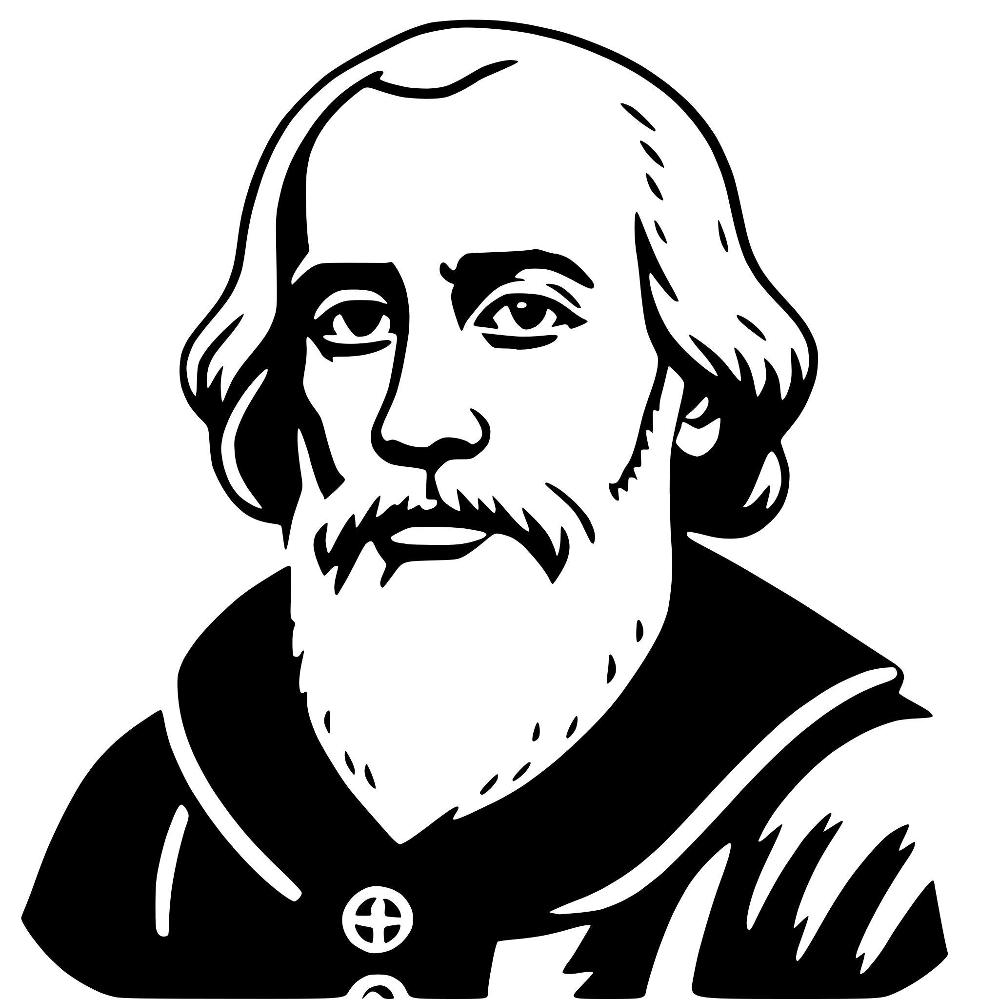 AI-generated SVG of a galileo galilei