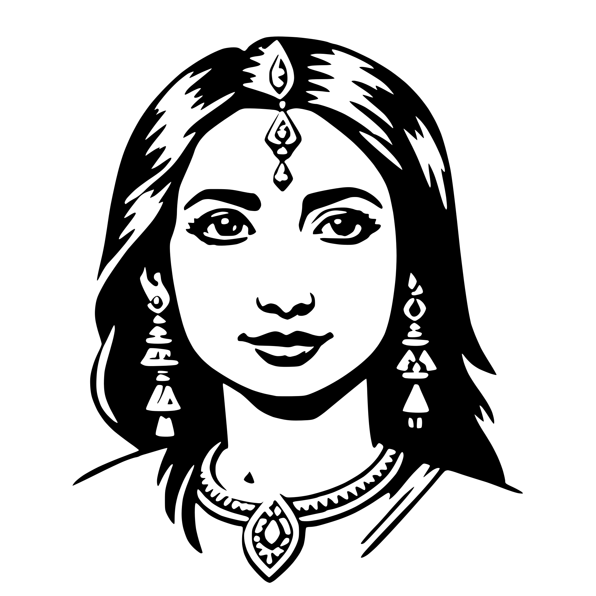 AI-generated SVG of 'parvati'