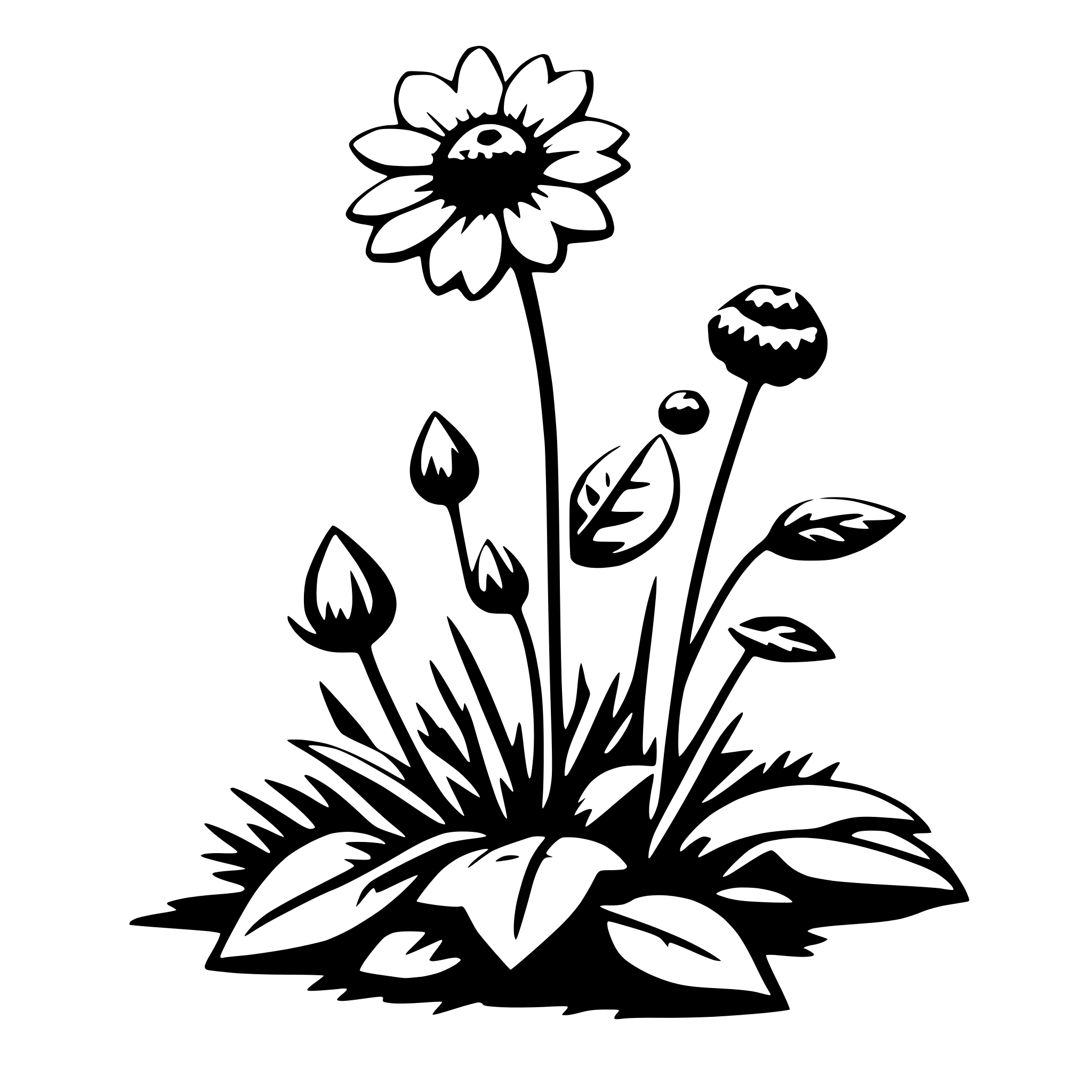 AI-generated SVG of a nature's beauty