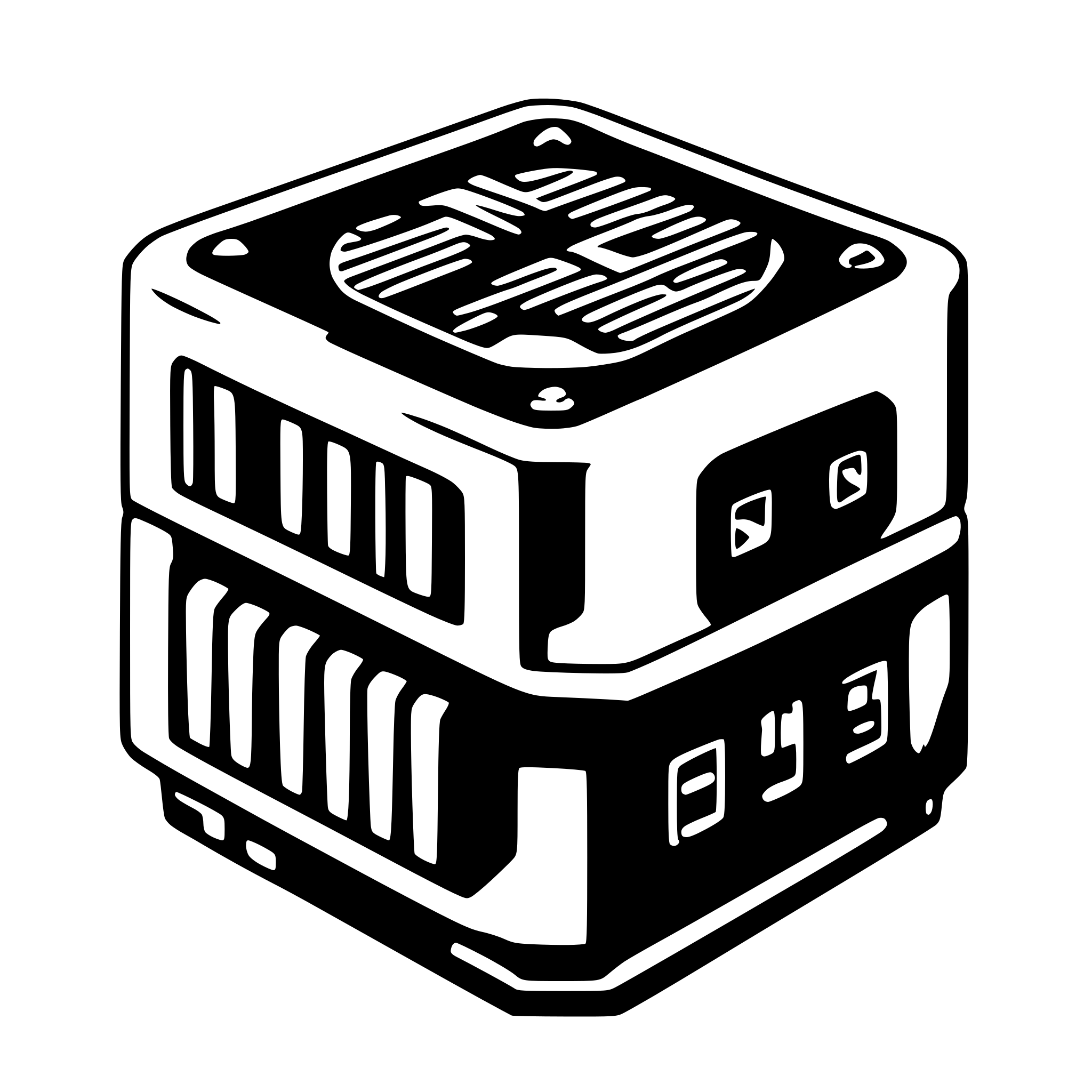 AI-generated SVG of 'CPU graphic'