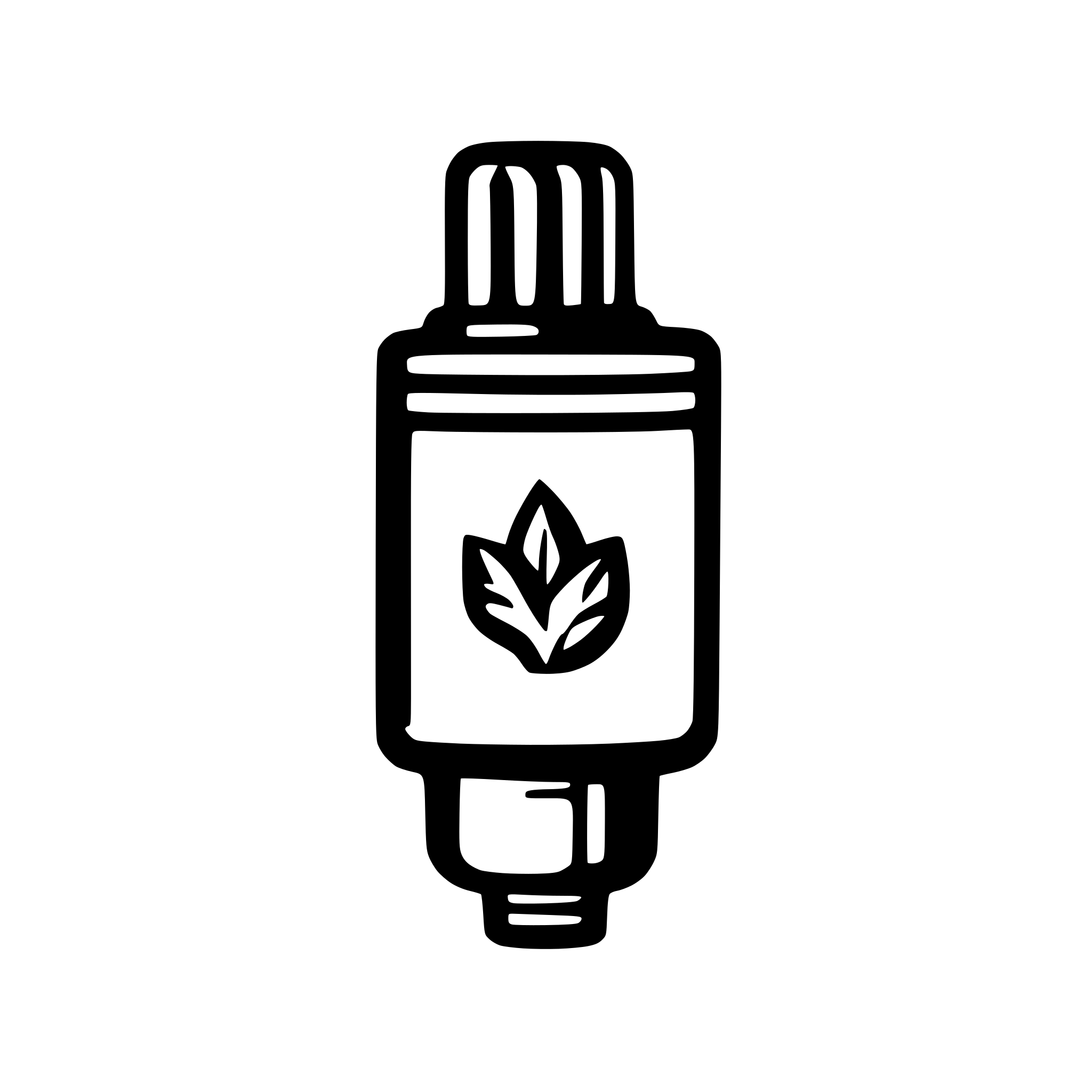 AI-generated SVG of a icon of a diesel engine injector, in the style of Flaticon outline icons, 2px stroke width, simple v