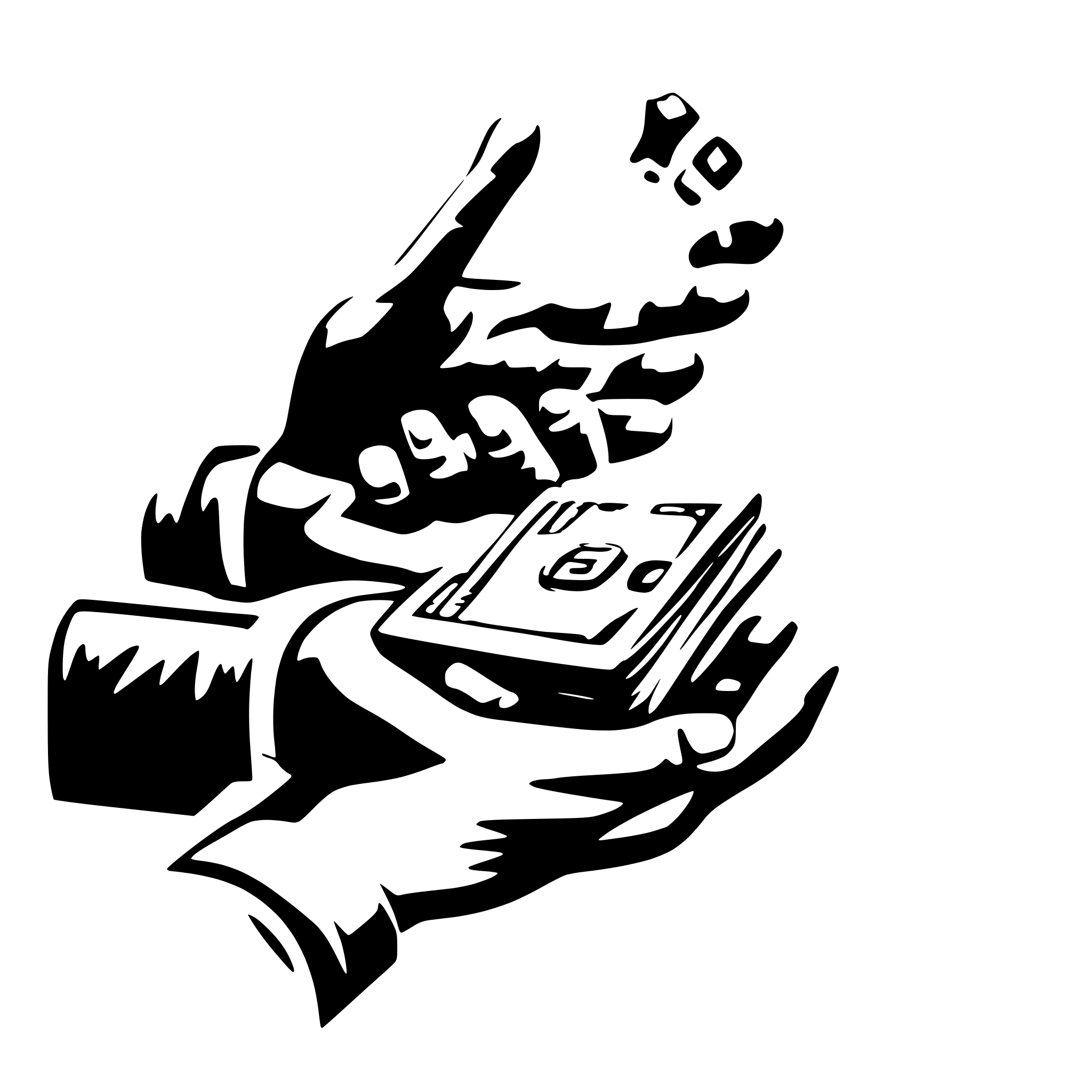 AI-generated SVG of 'give my money'