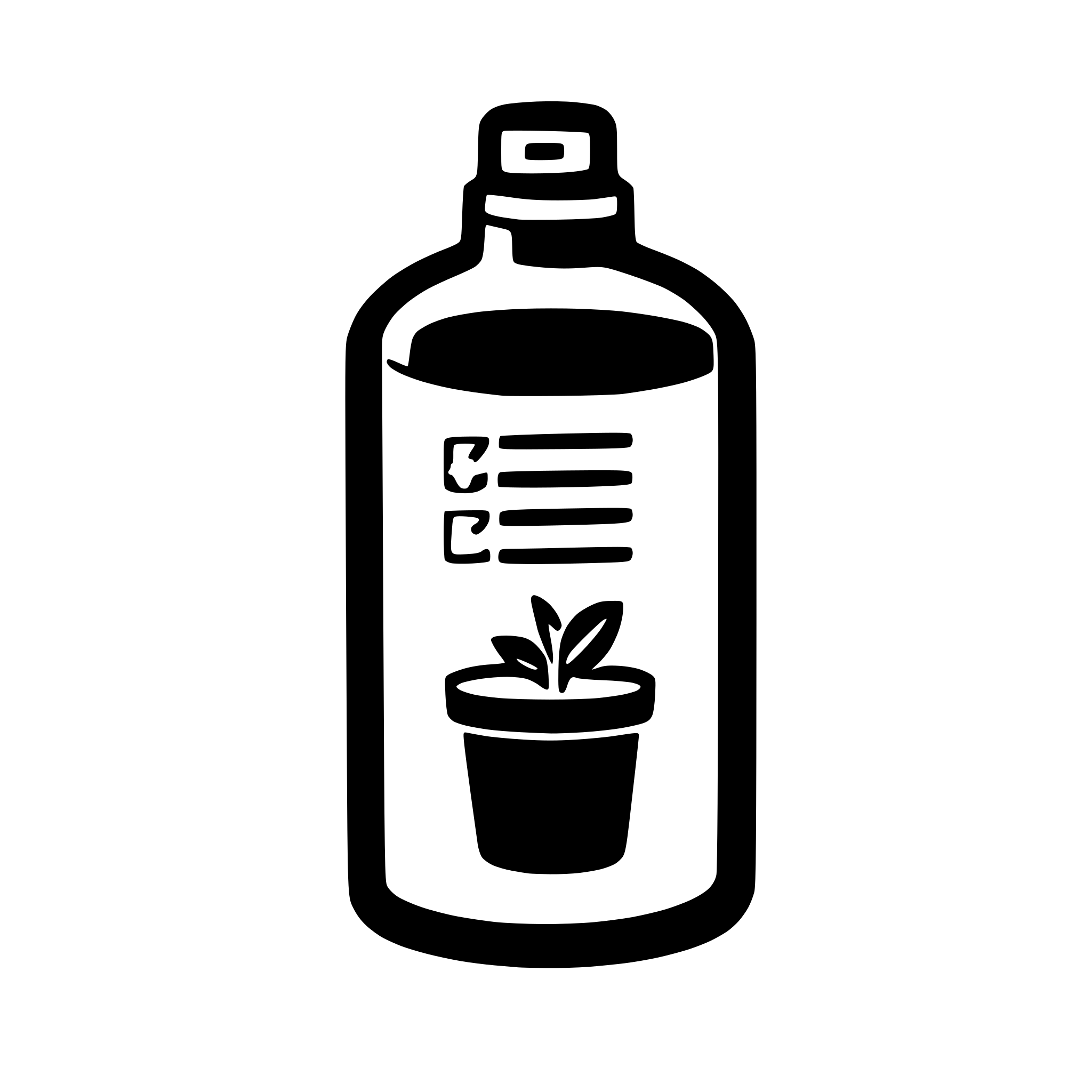 AI-generated SVG of a An icon showing a checklist or clipboard beside pantry items (can, bottle, box).