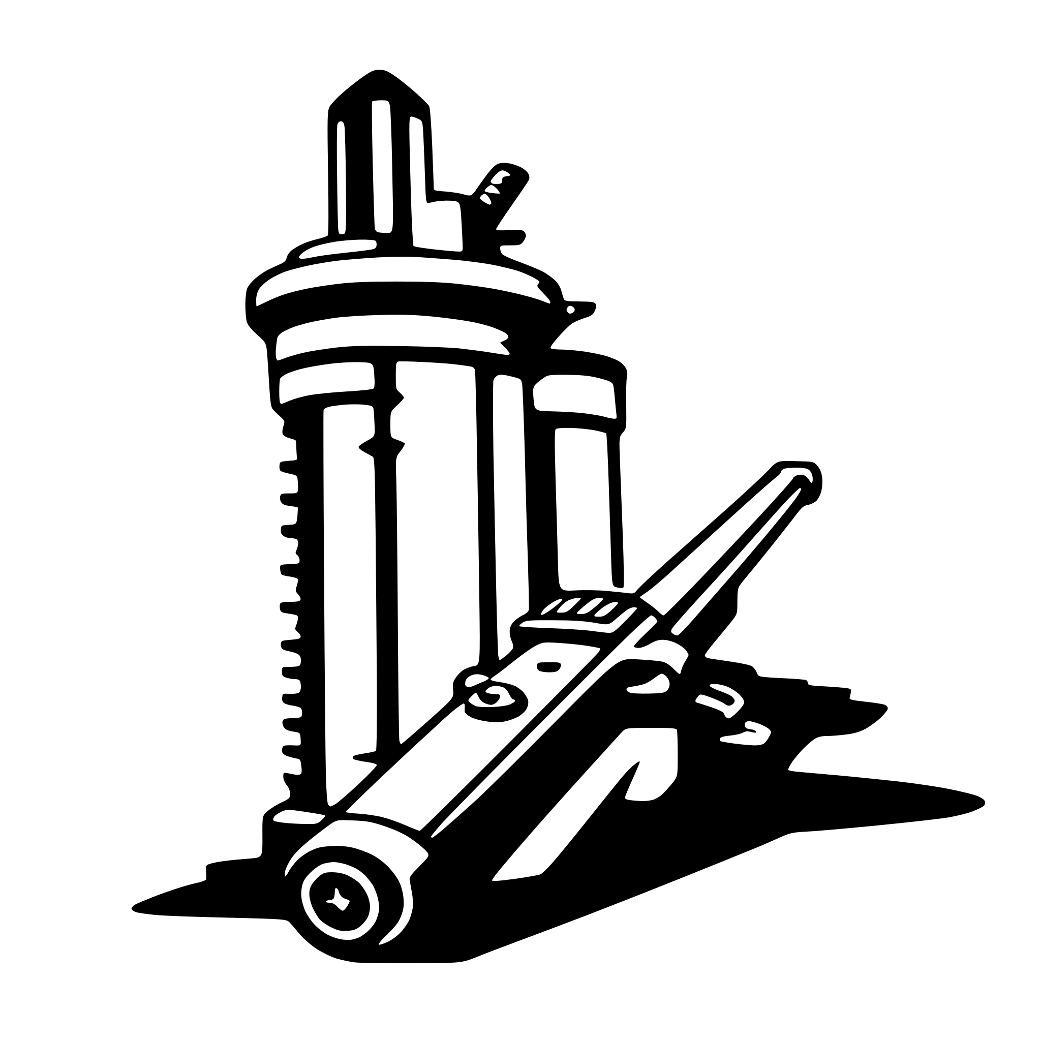 AI-generated SVG of 'rifle gun'