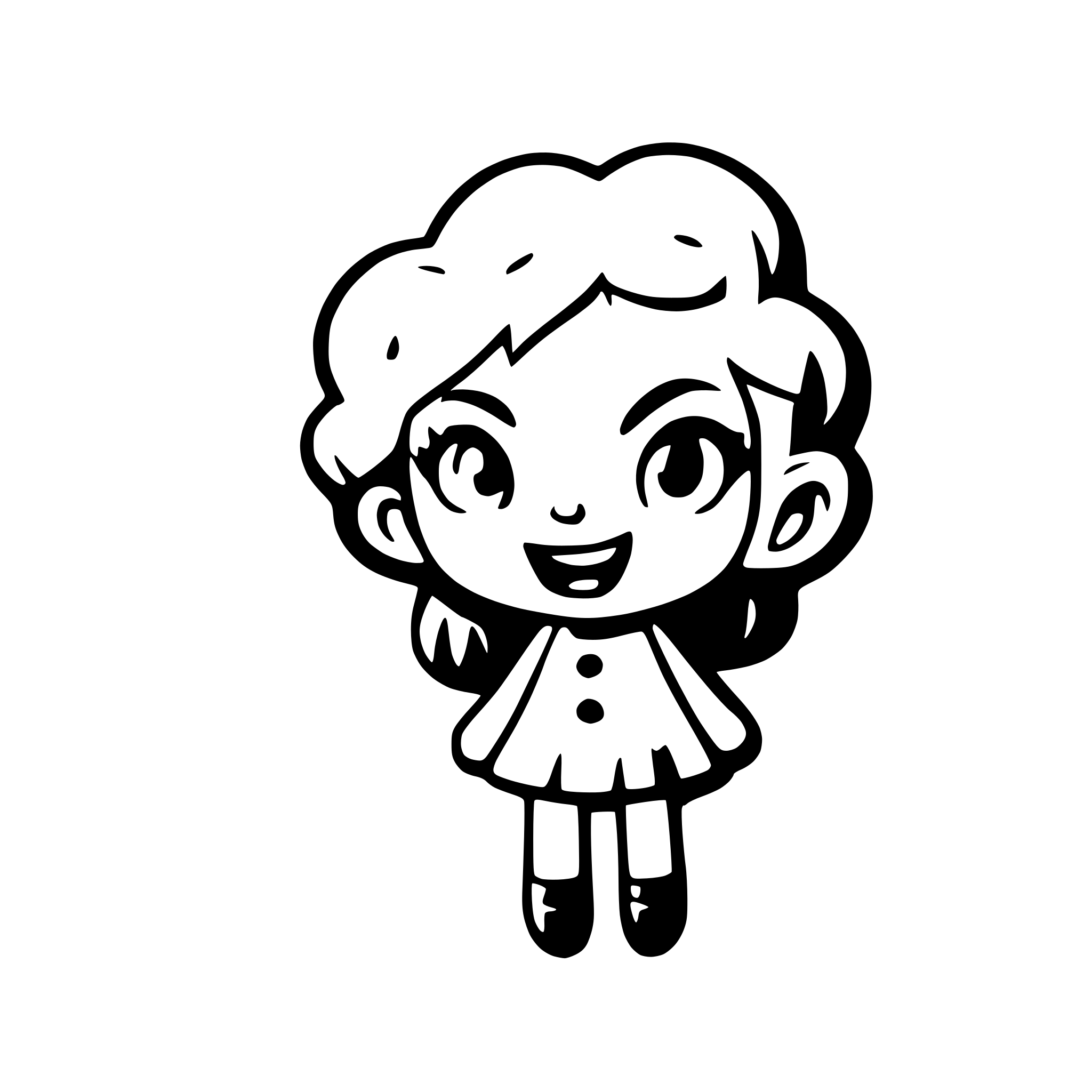 AI-generated SVG of a Clouds