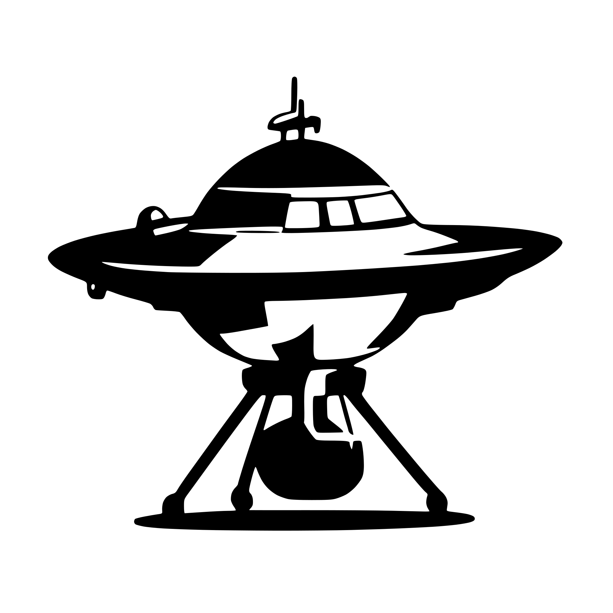 AI-generated SVG of 'cassini spacecraft'