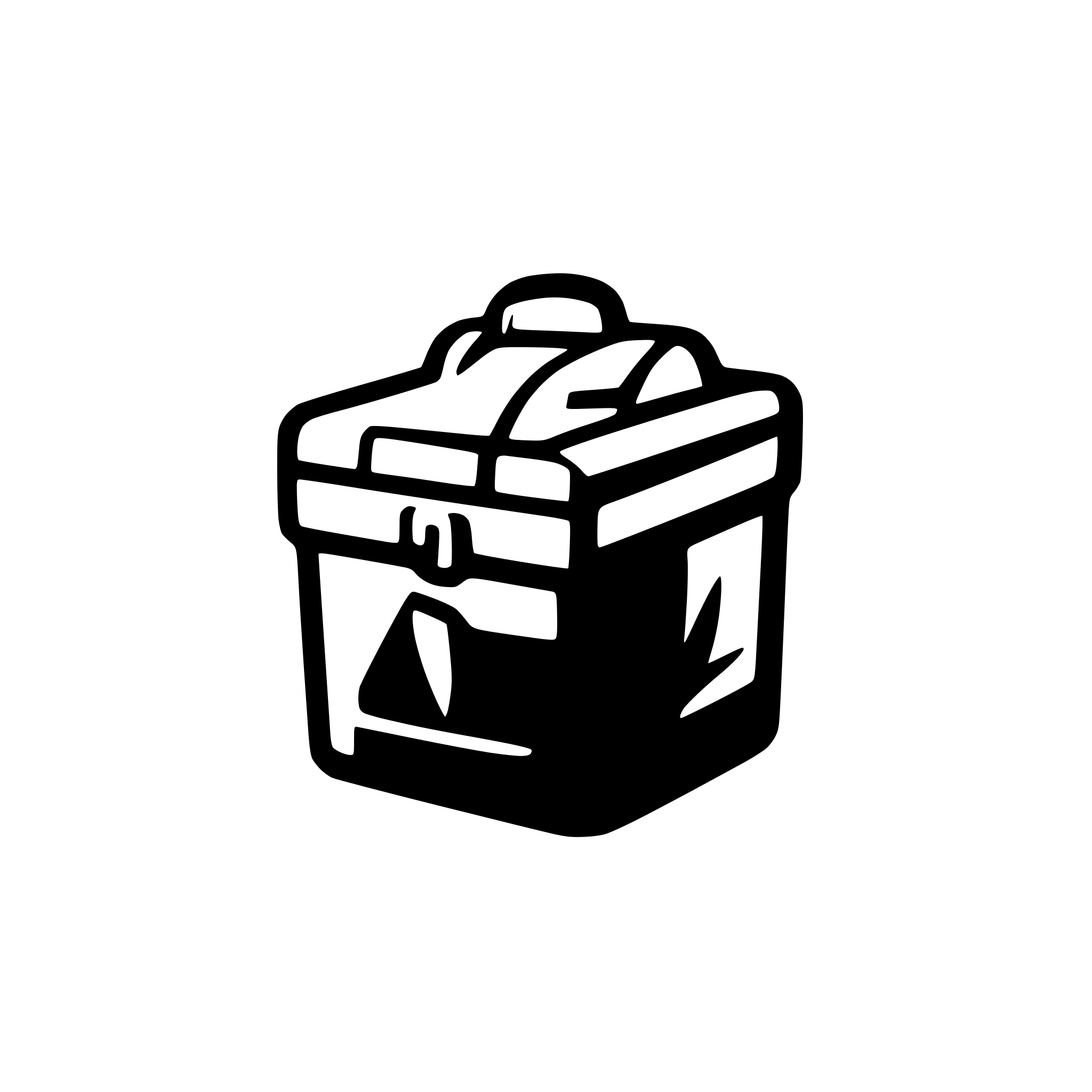 AI-generated SVG of a treasure chest
