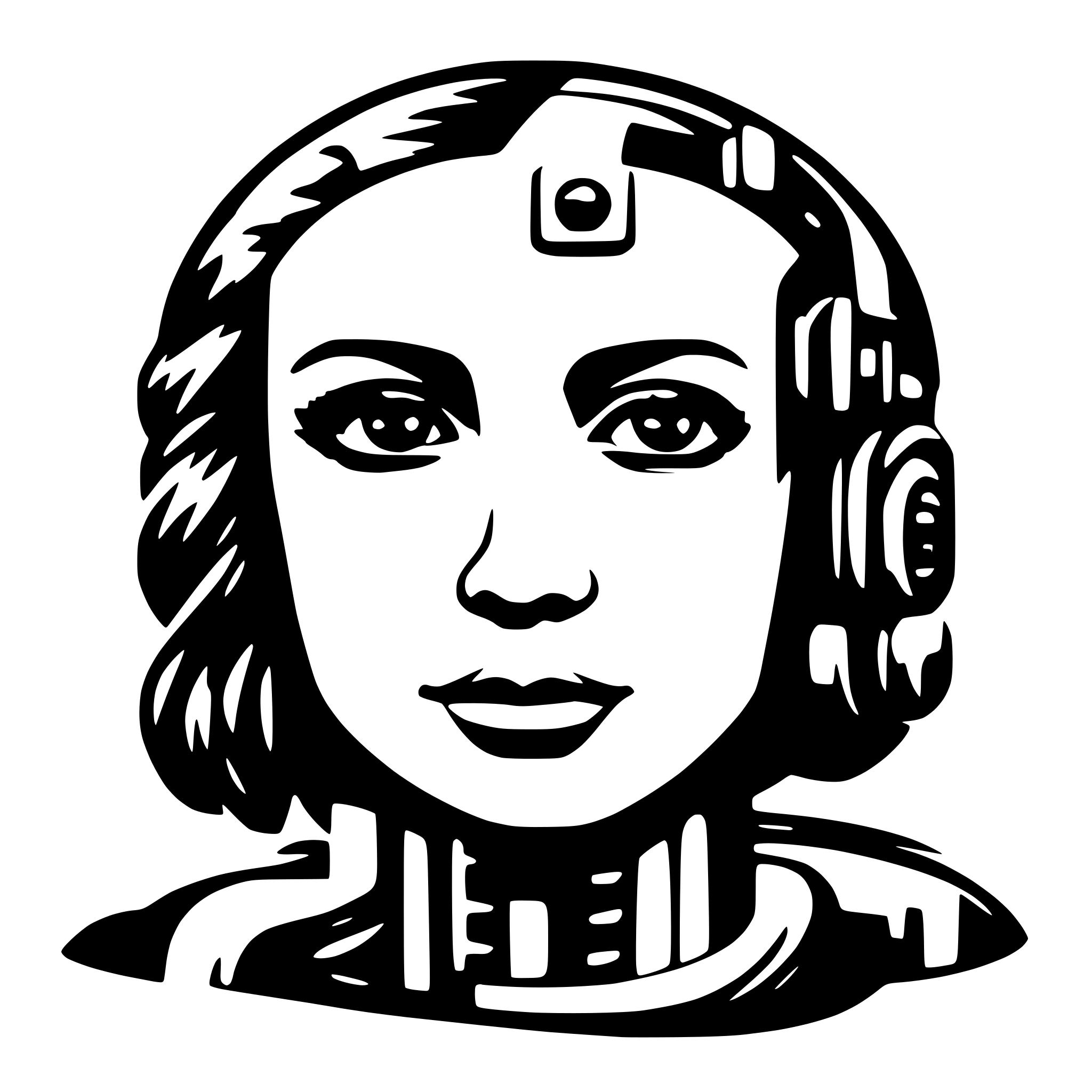 AI-generated SVG of a artificial intelligence