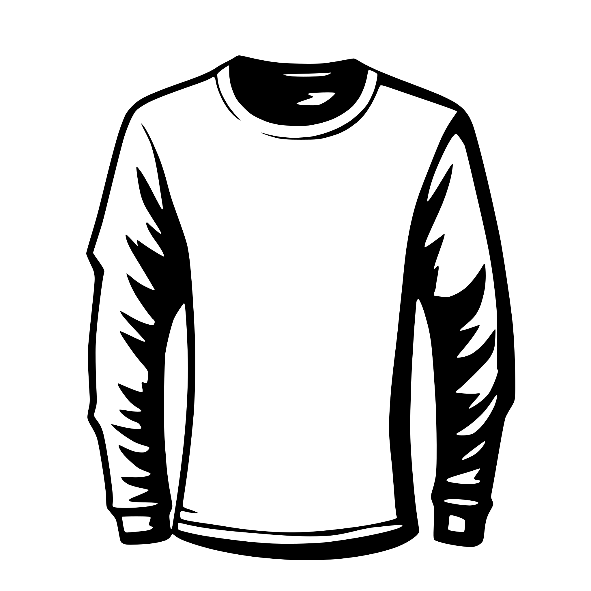 AI-generated SVG of 'create a svg of t-shirt'