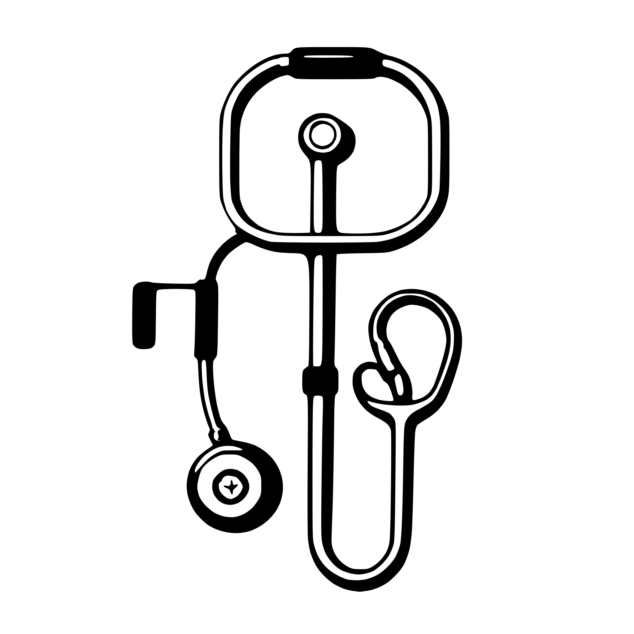 AI-generated SVG of a doctor stethoscope
