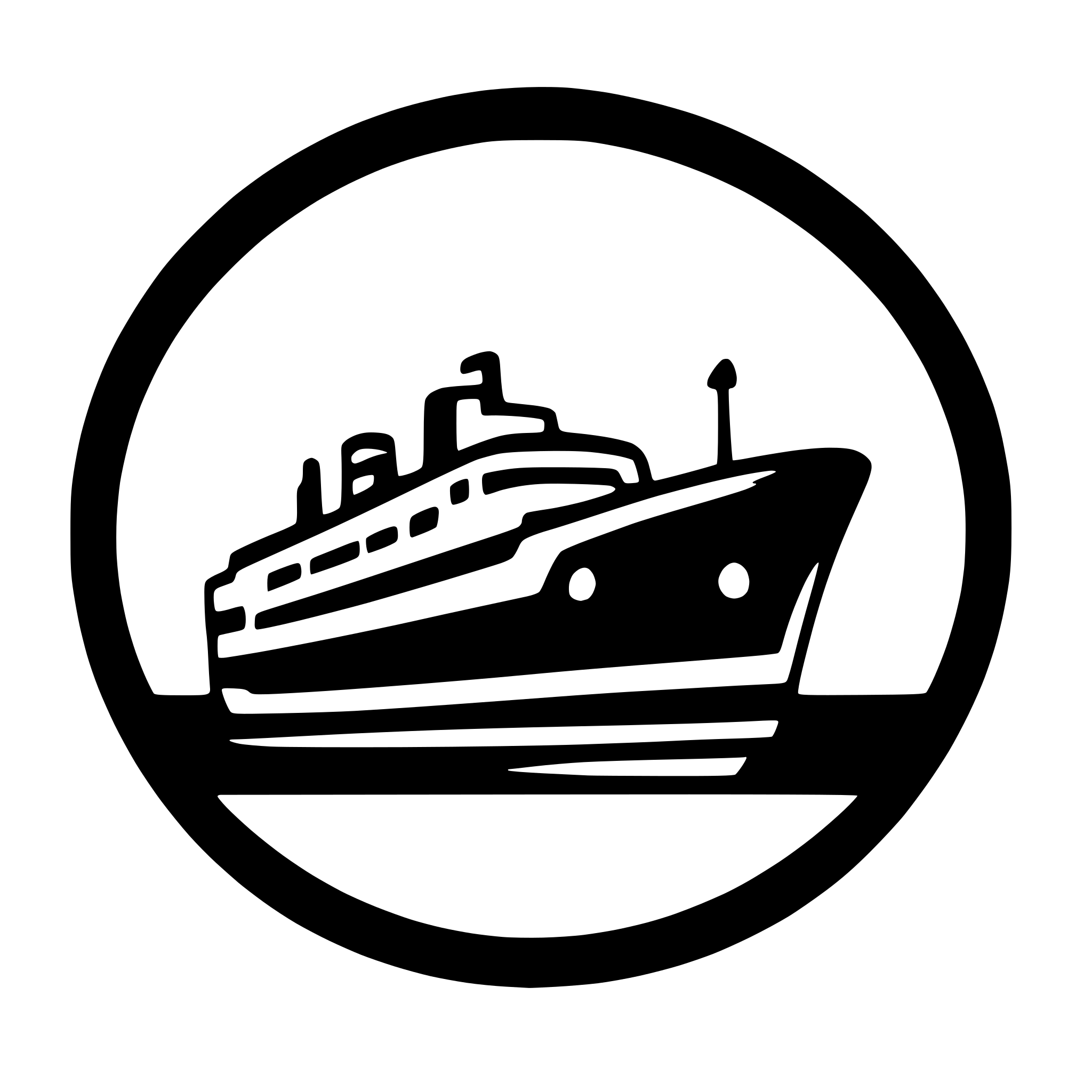 AI-generated SVG of a cruise ship