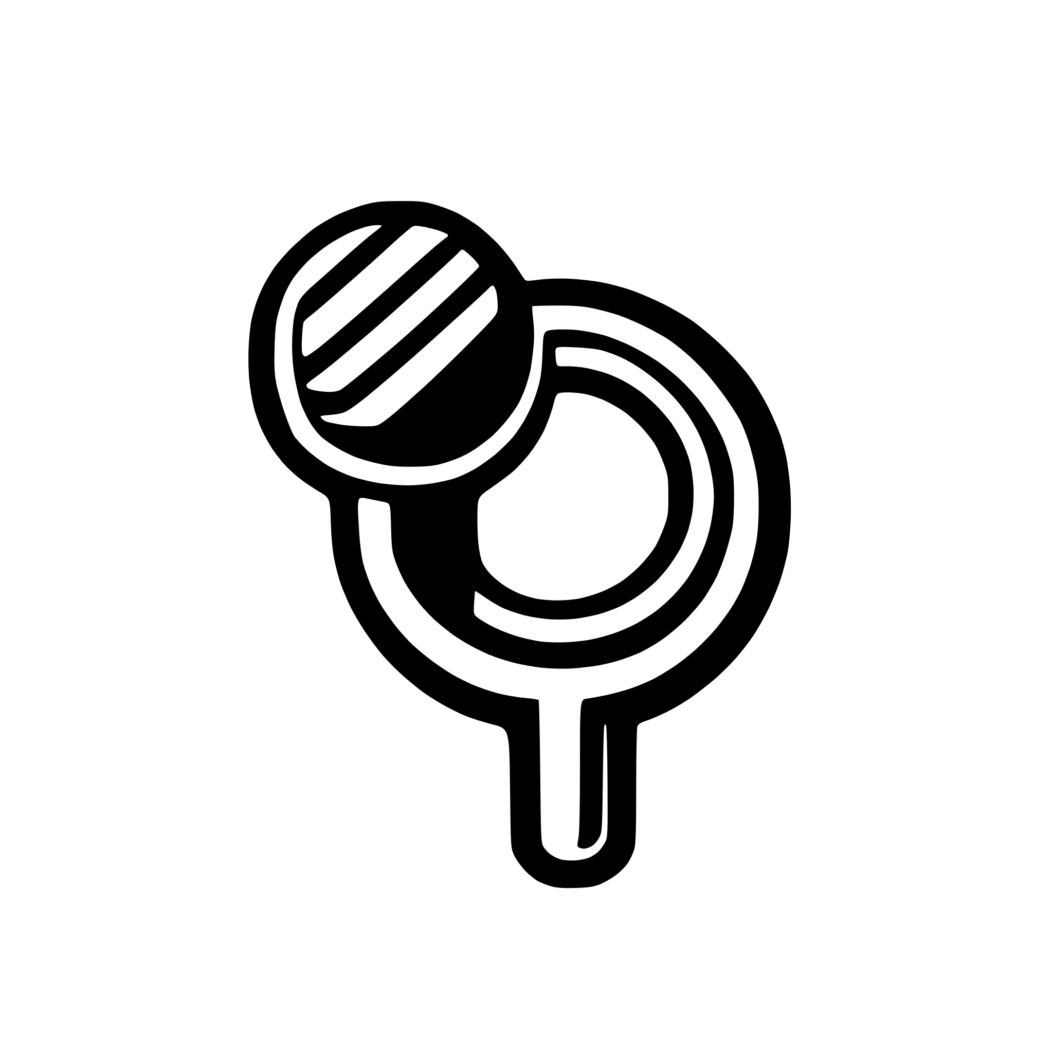 AI-generated SVG of a very simple web icon for a protein