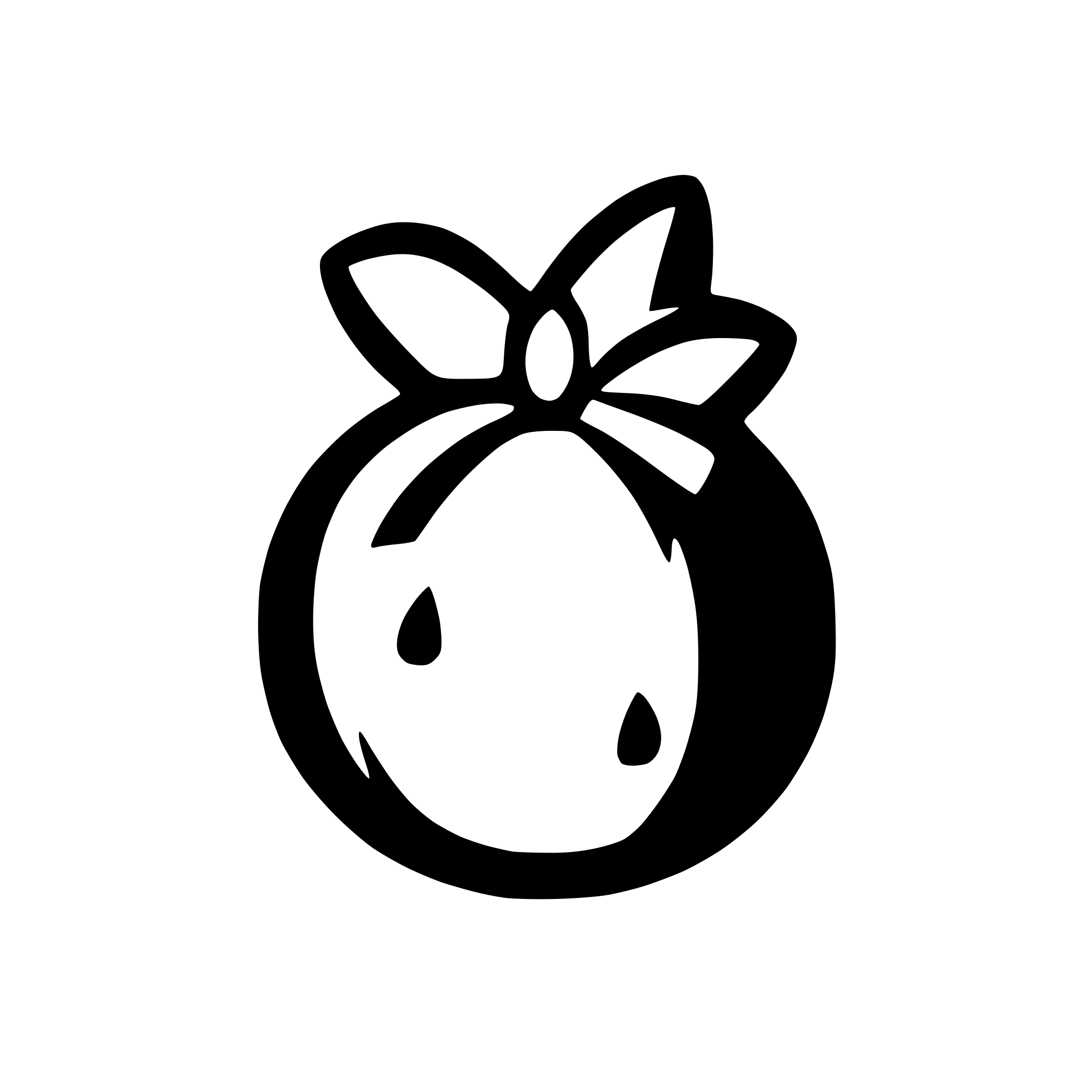 AI-generated SVG of a pumpkin with bow tie