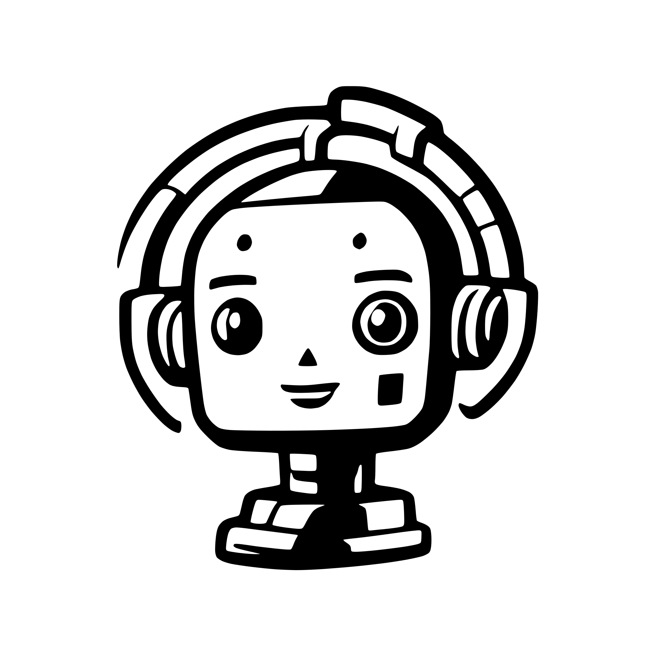 AI-generated SVG of a ai robot