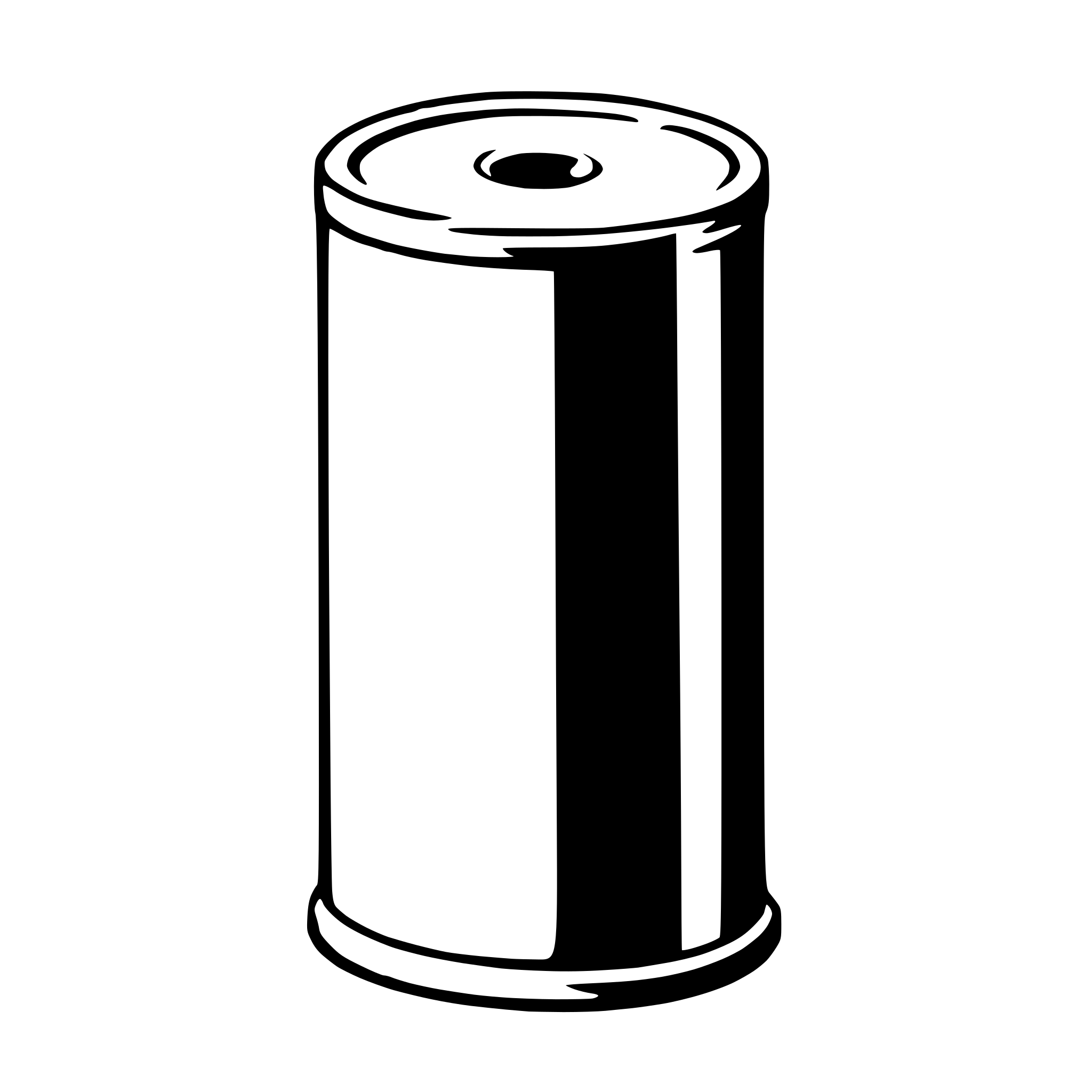 AI-generated SVG of a cylinder