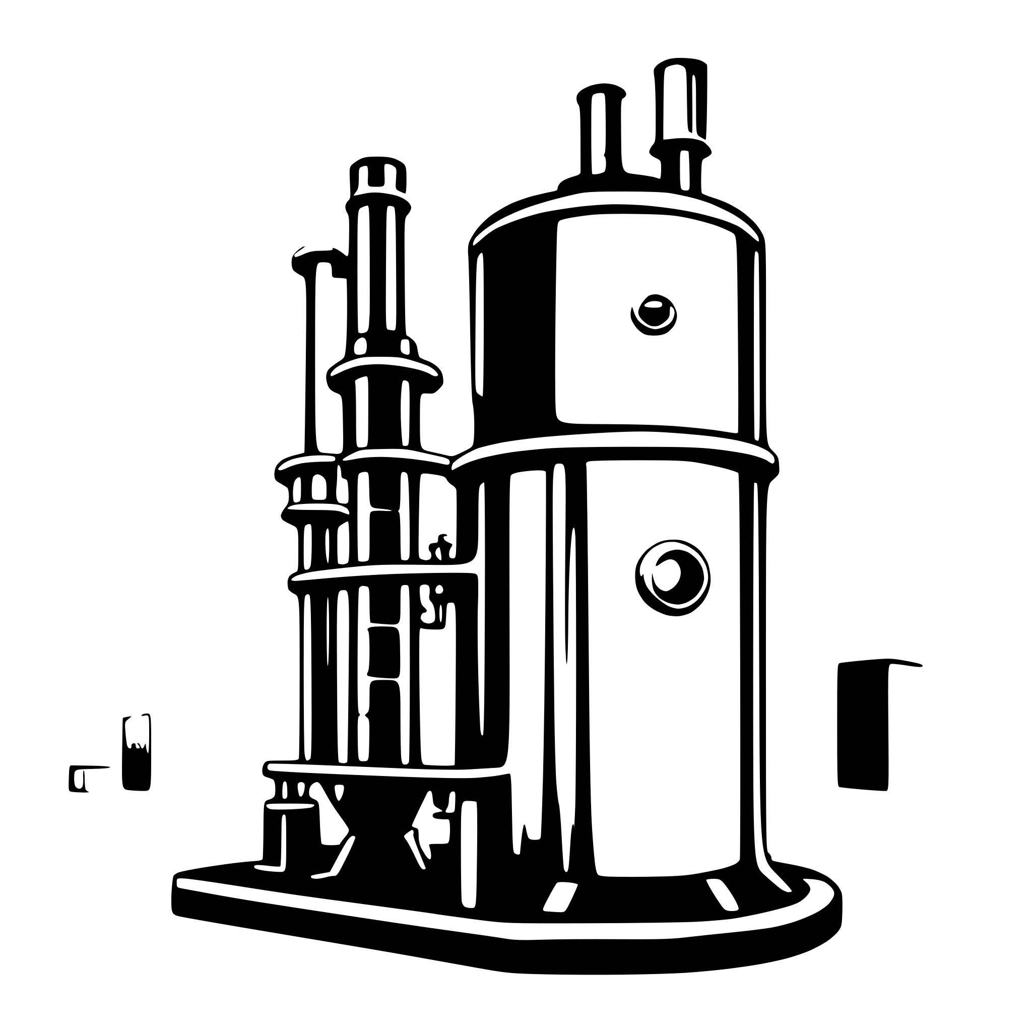 AI-generated SVG of 'csrt chemical reactor'