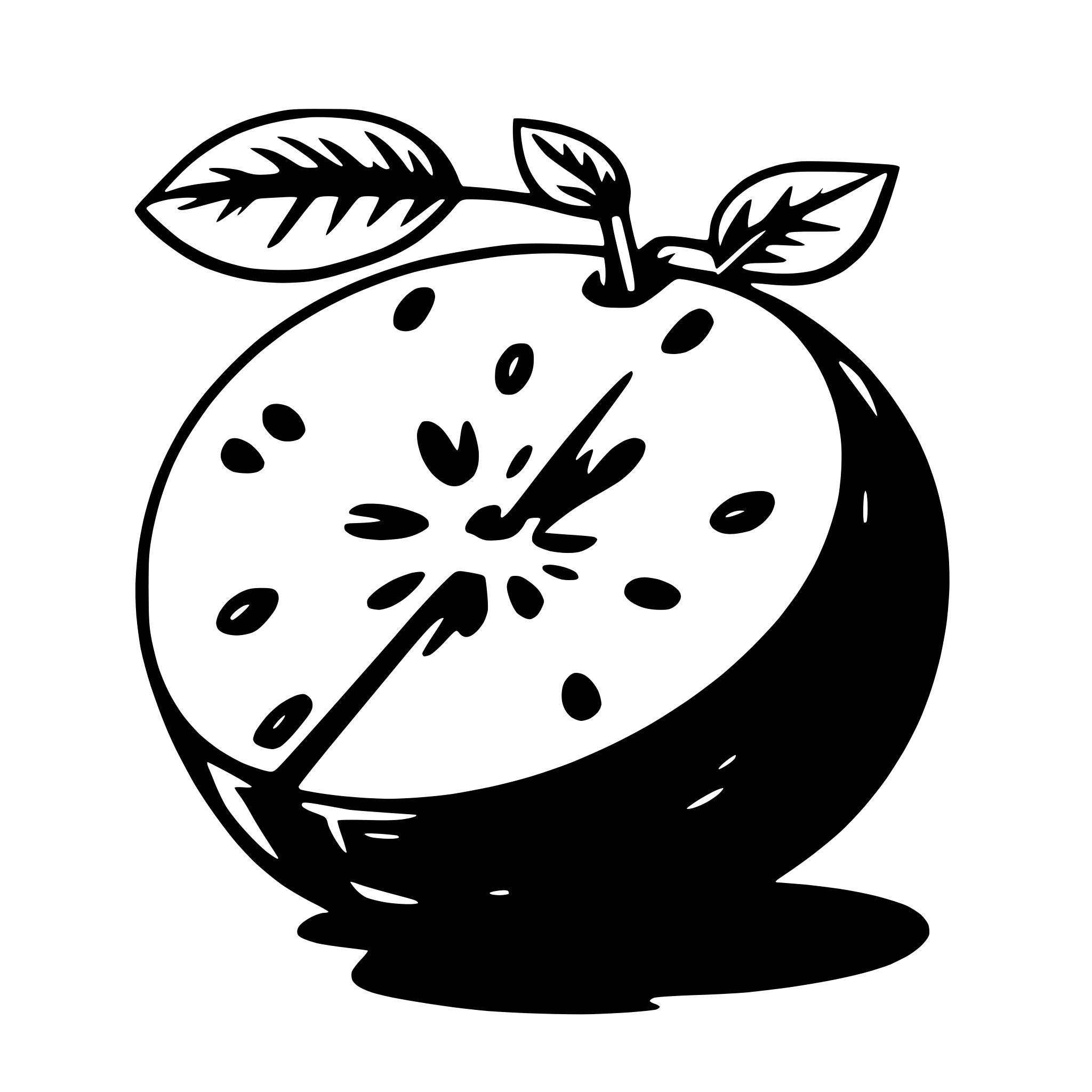 AI-generated SVG of a grapefruit