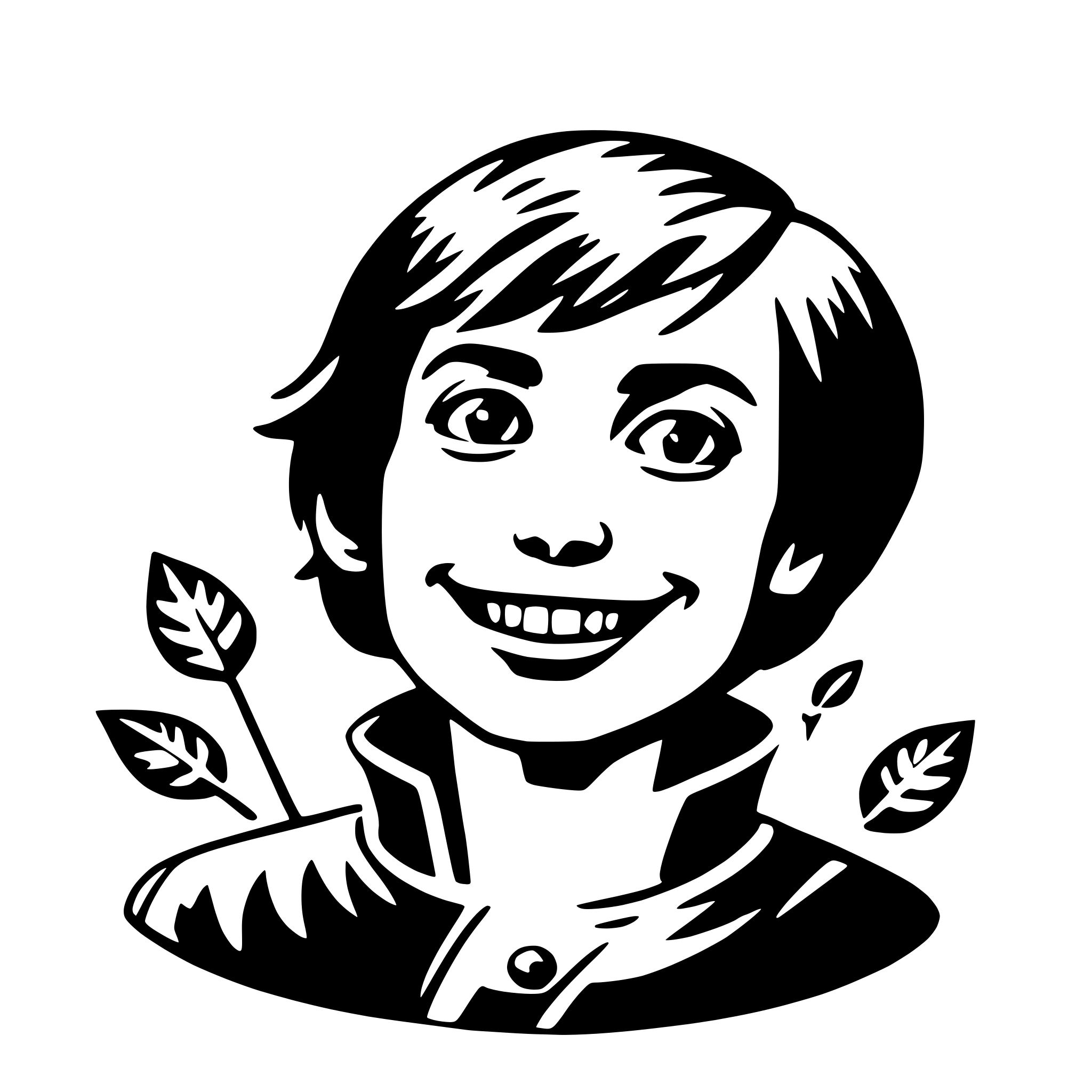 AI-generated SVG of a jack