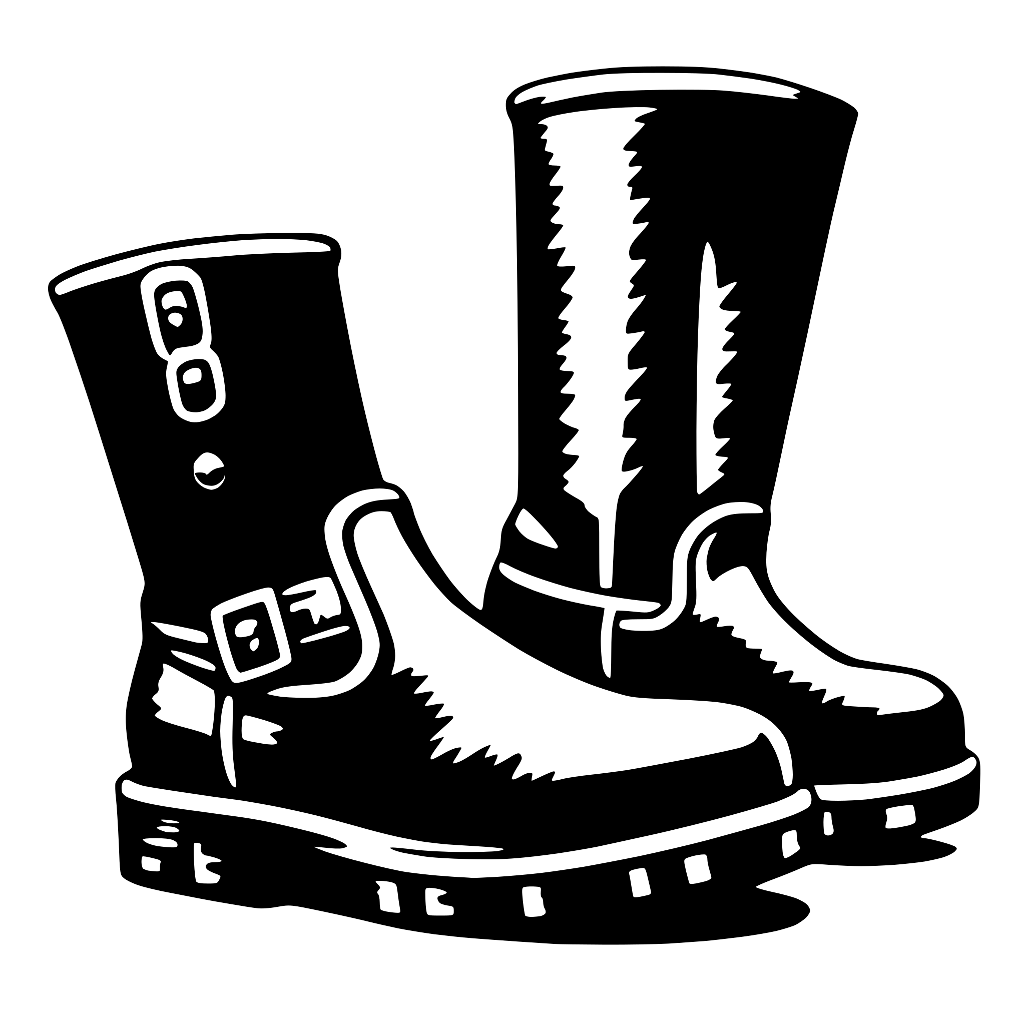 AI-generated SVG of 'boot'