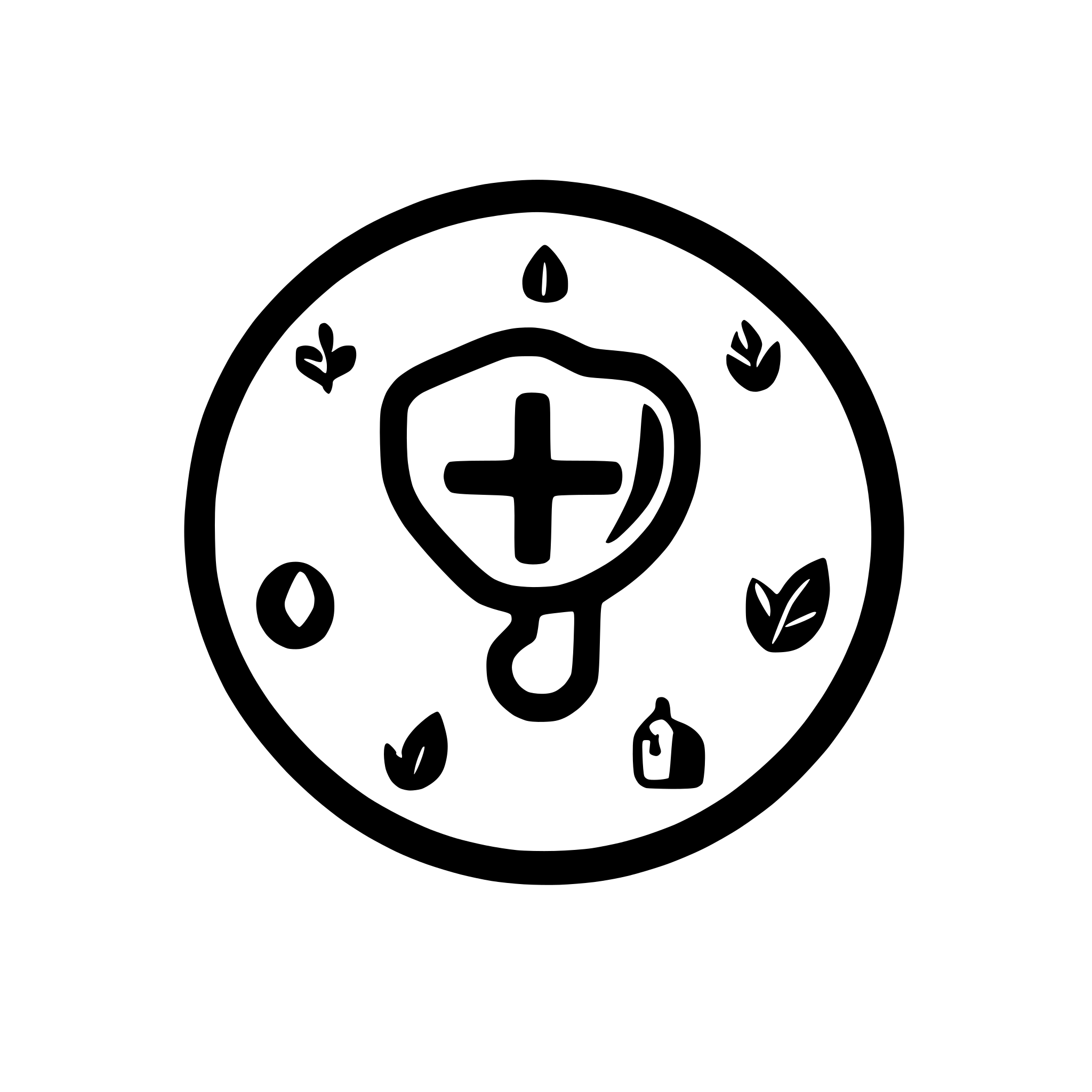 AI-generated SVG of a healthcare icons