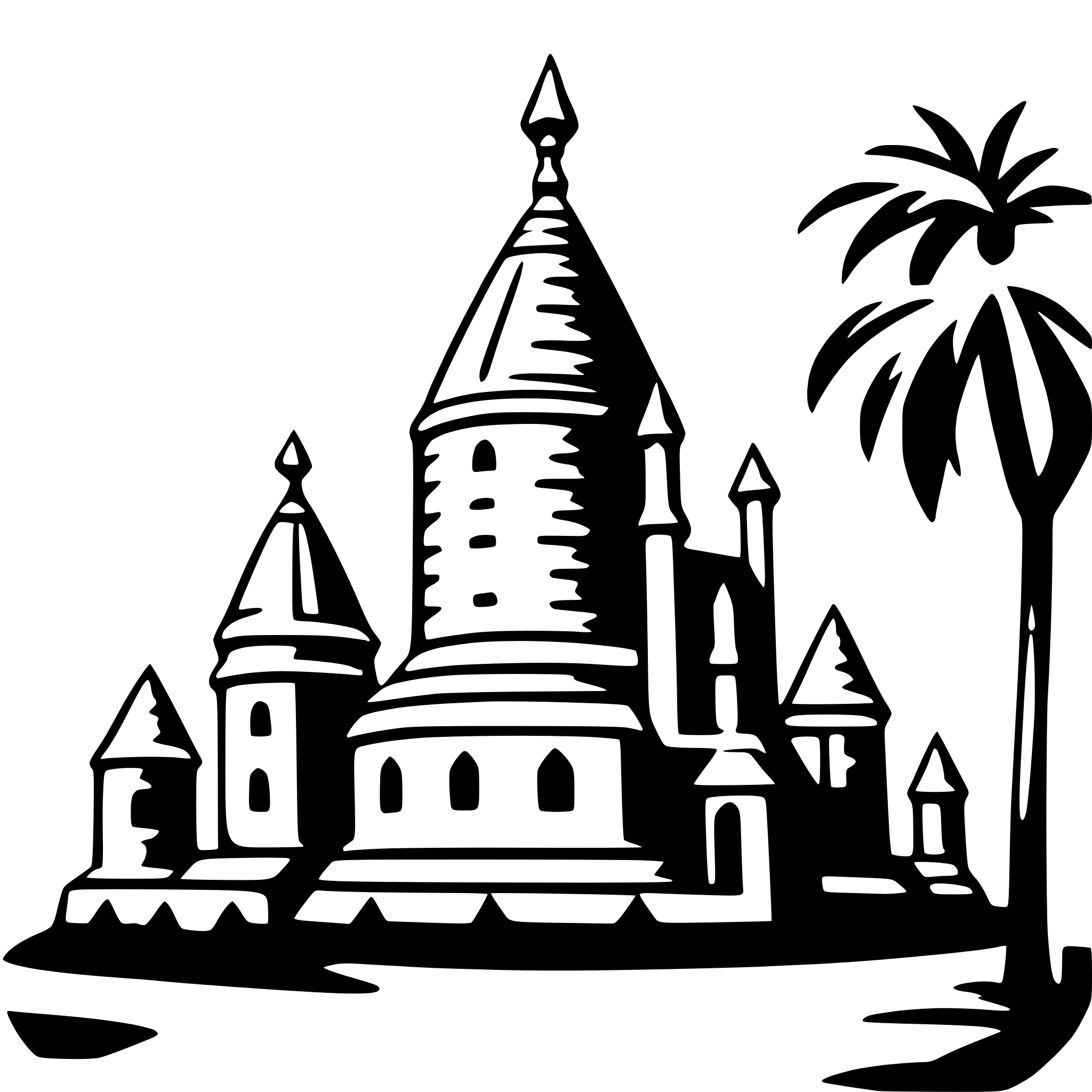 AI-generated SVG of 'bagan temples'