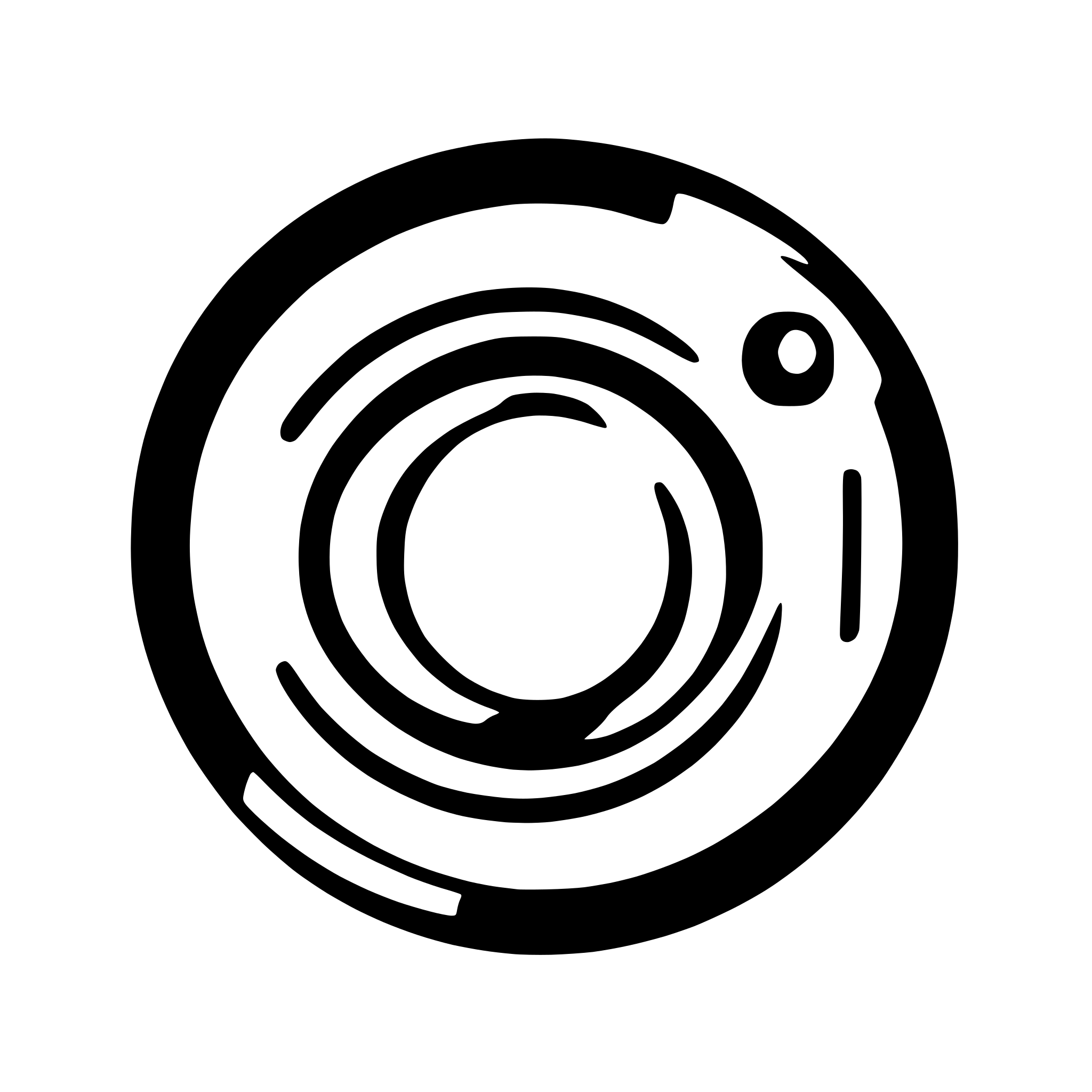 AI-generated SVG of a camera with lens focus