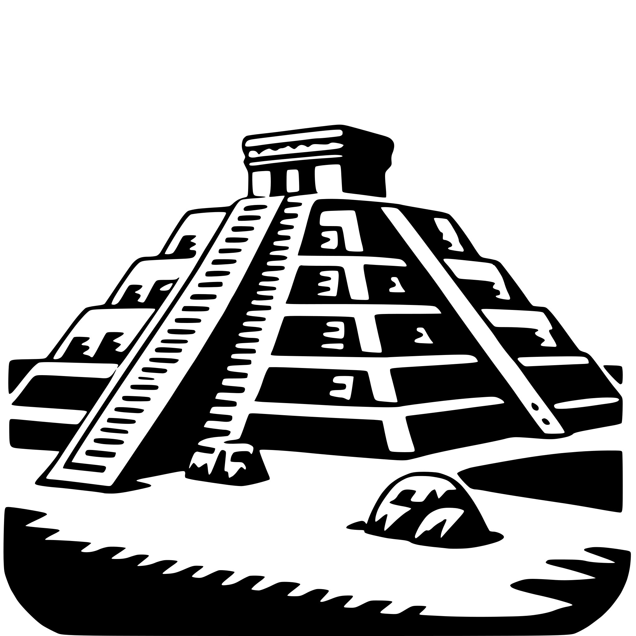 AI-generated SVG of a teotihuacan
