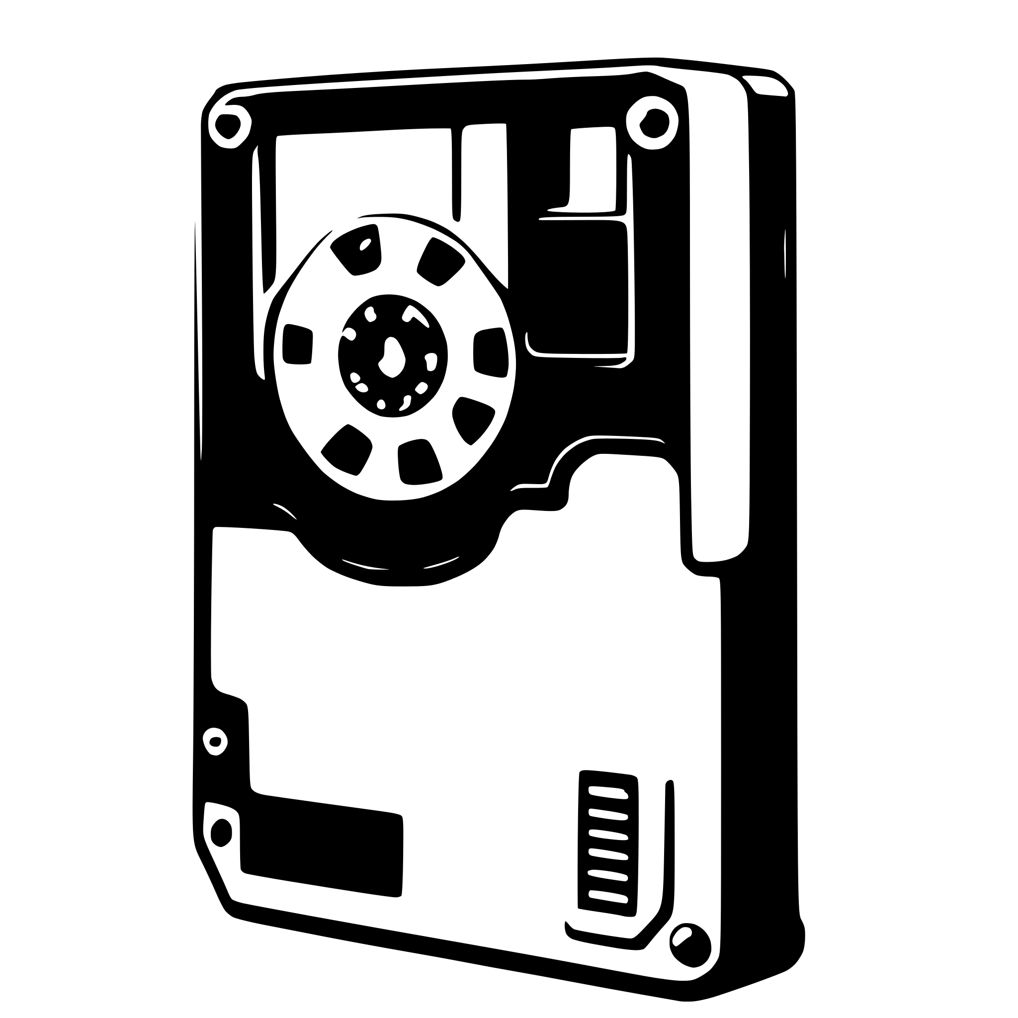 AI-generated SVG of a floppy disk 3,5