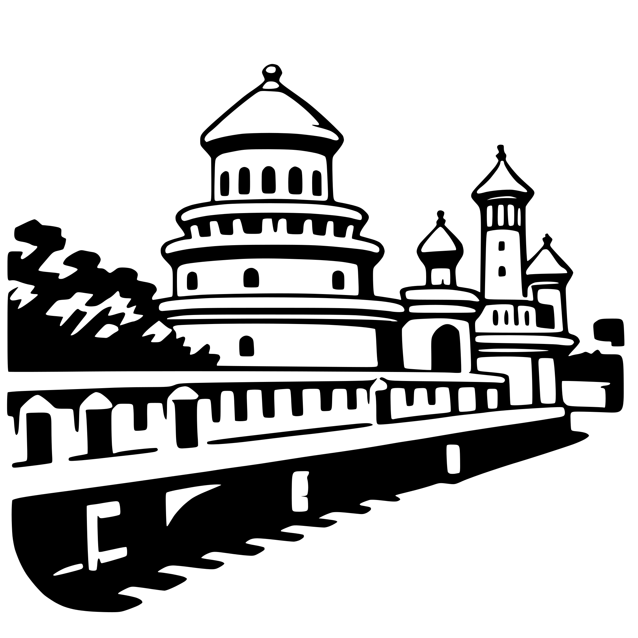 AI-generated SVG of 'forbidden city'