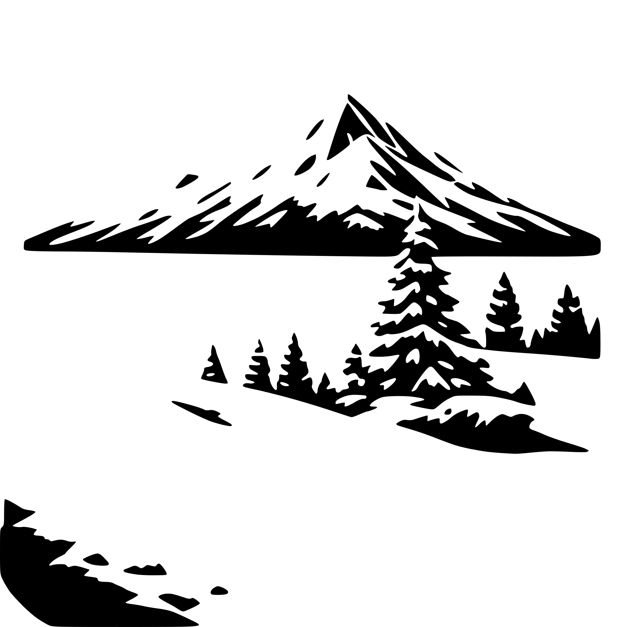 AI-generated SVG of a a peak covered by snow