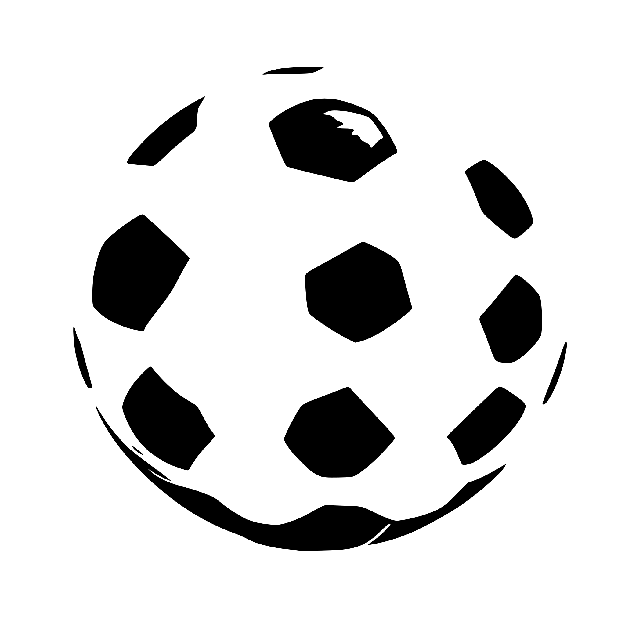 AI-generated SVG of 'soccer ball'