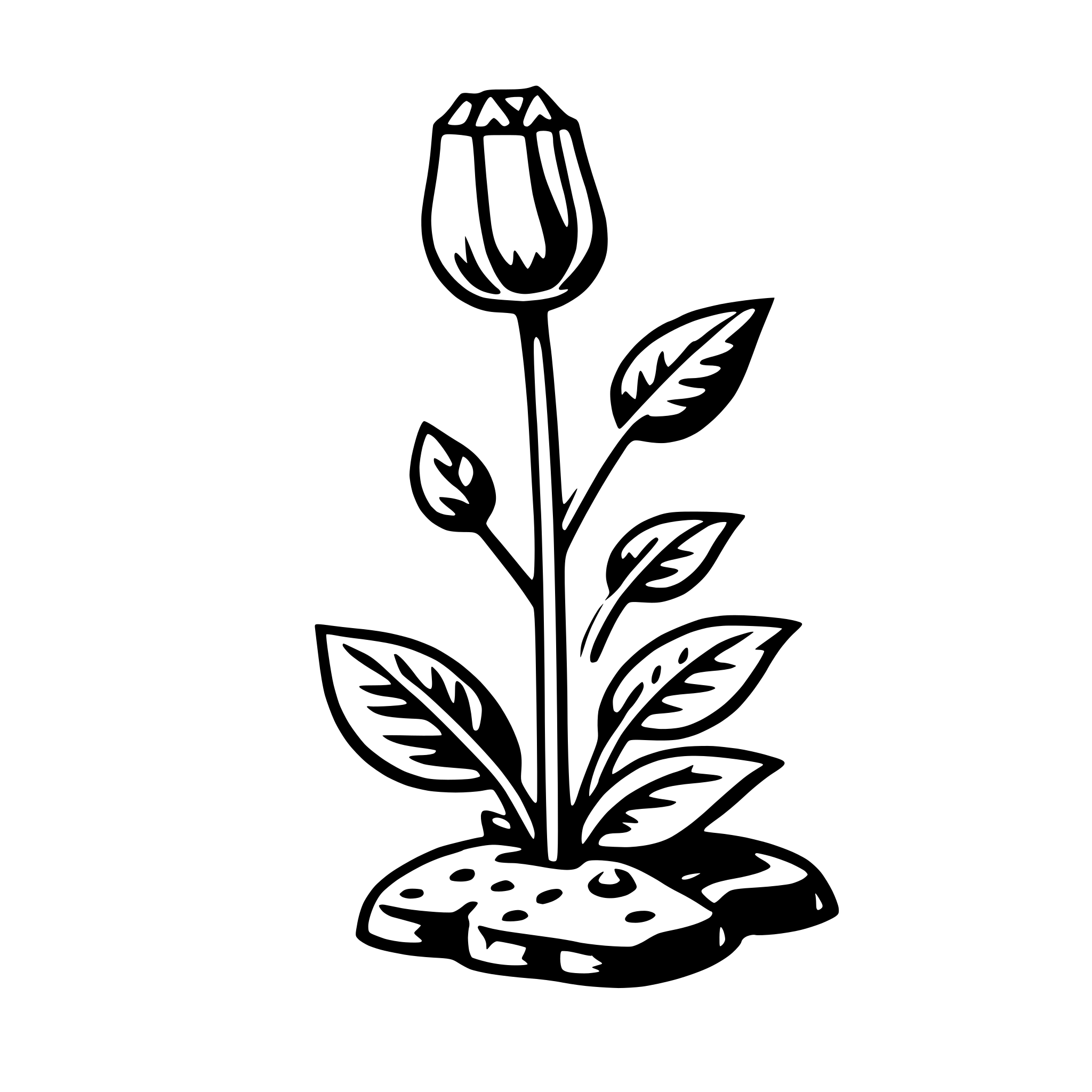 AI-generated SVG of a engraving