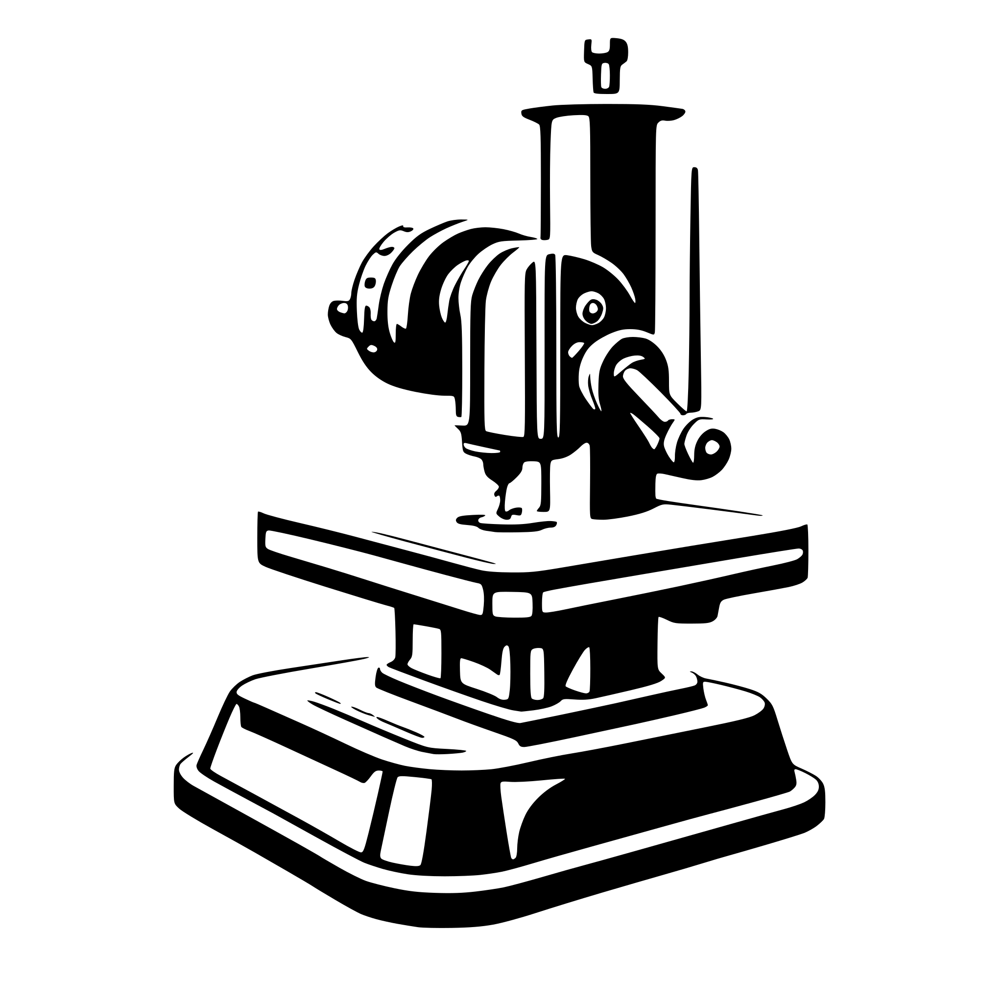 AI-generated SVG of 'manufacturing stamping press'
