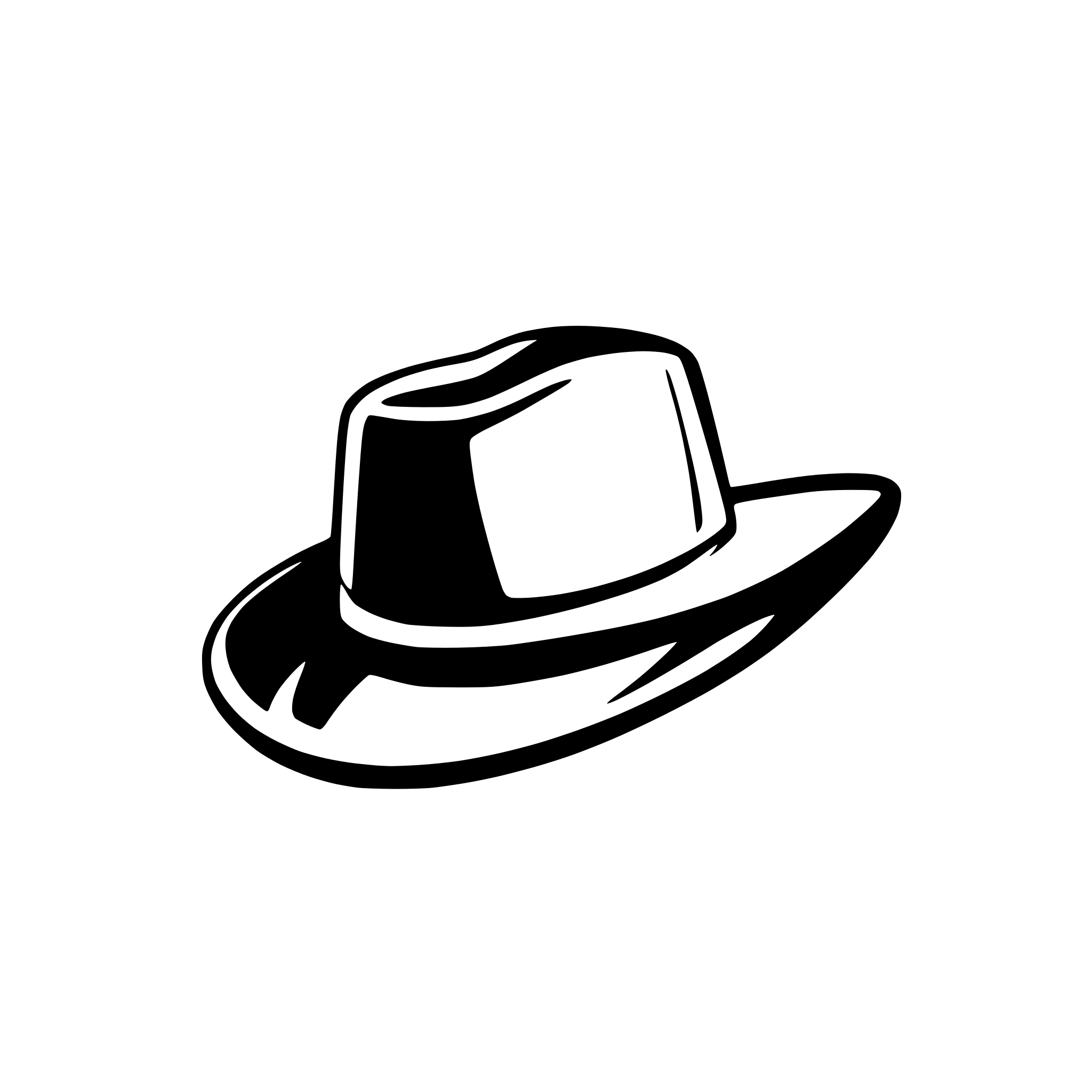 AI-generated SVG of a cowboy hat for a logo very clean lines very simple AI-generated SVG of a cowboy hat for a logo very clean lines very simple
