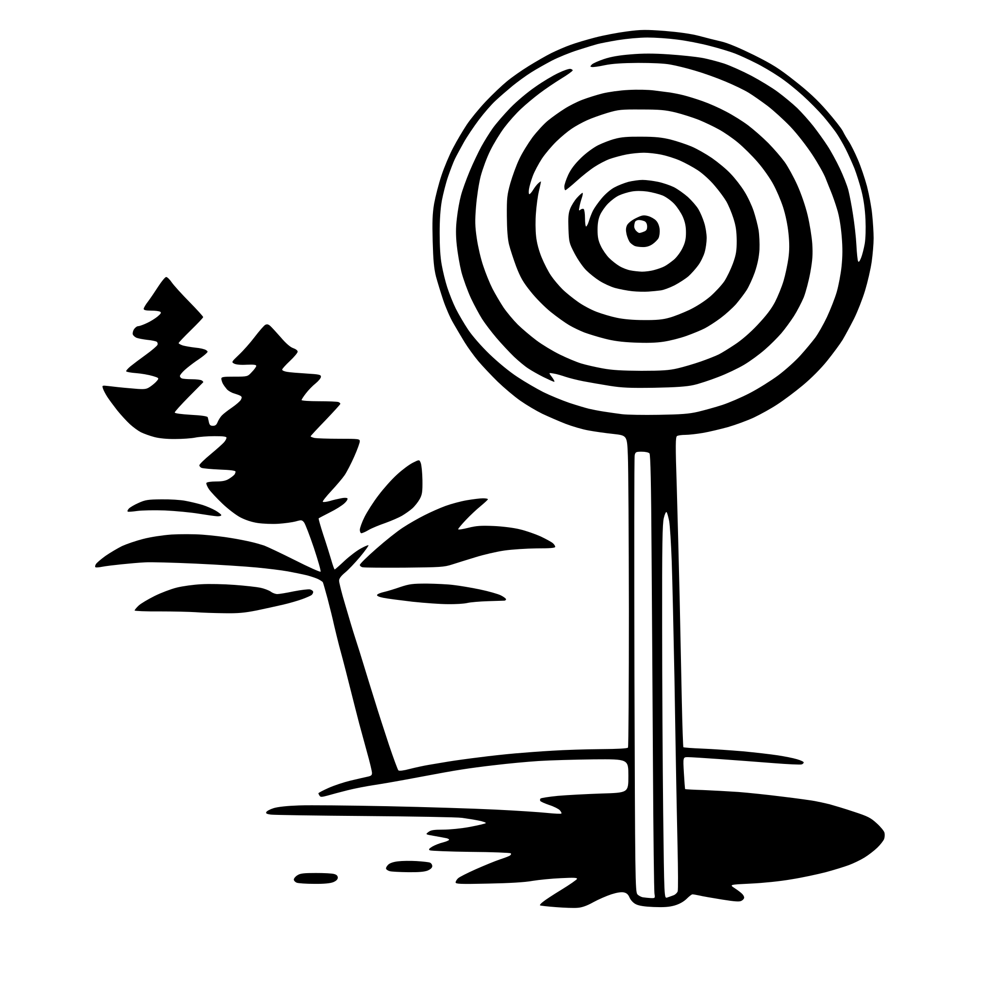 AI-generated SVG of a lollipop