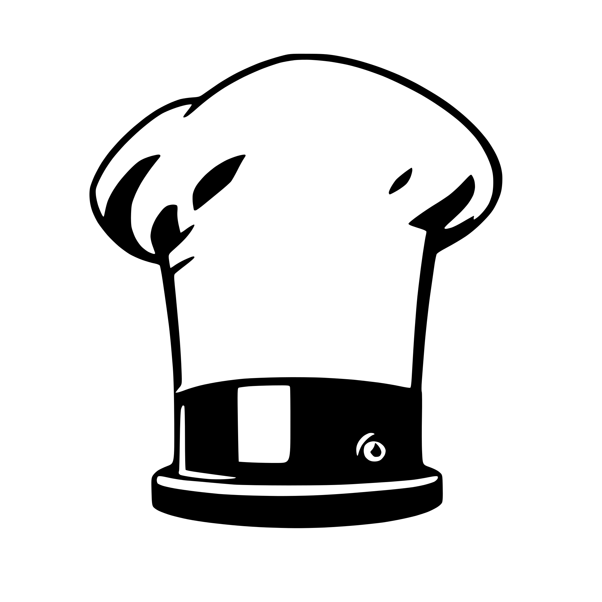 AI-generated SVG of a chef hat