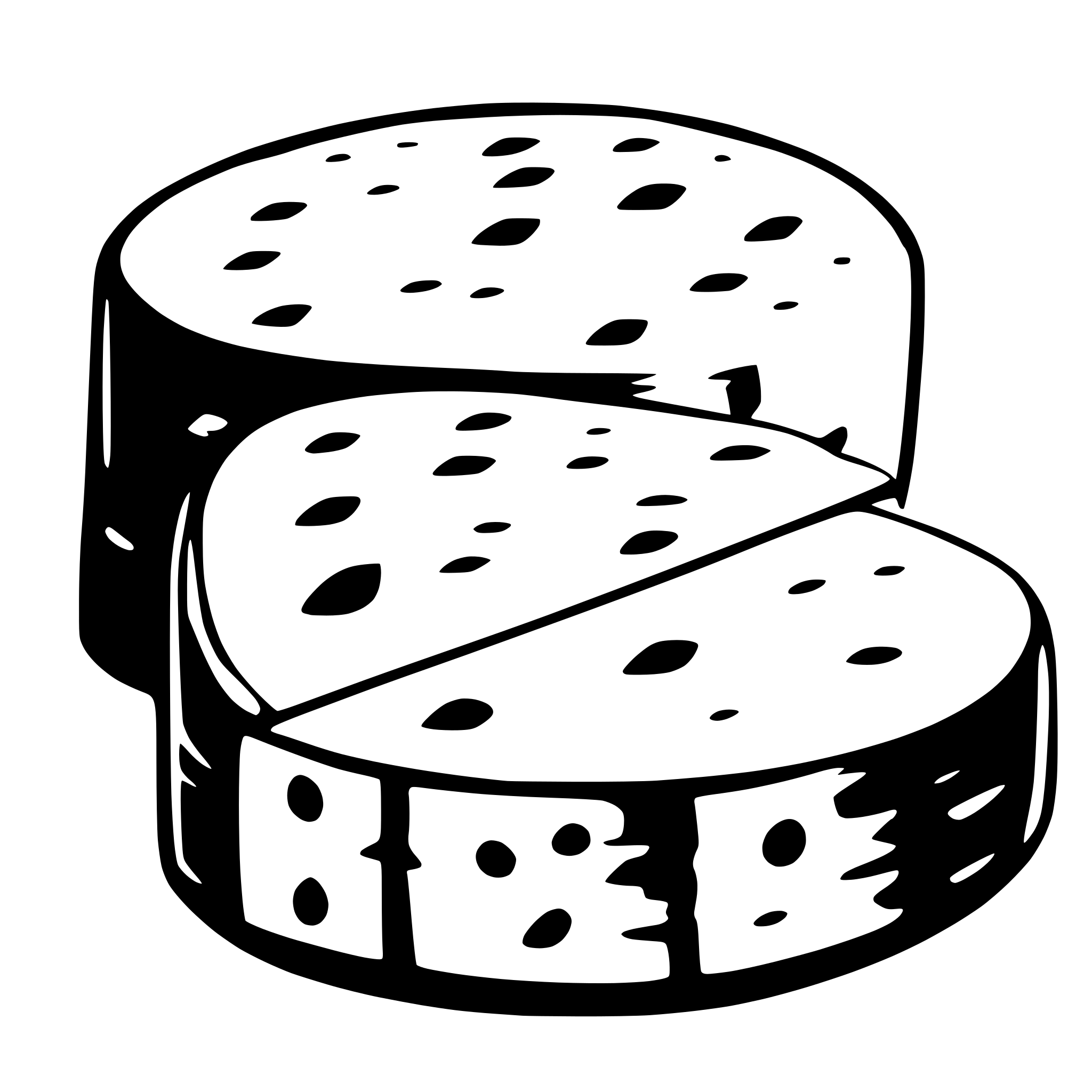 AI-generated SVG of 'make the reblochon flatter. like an origanl reblochon'