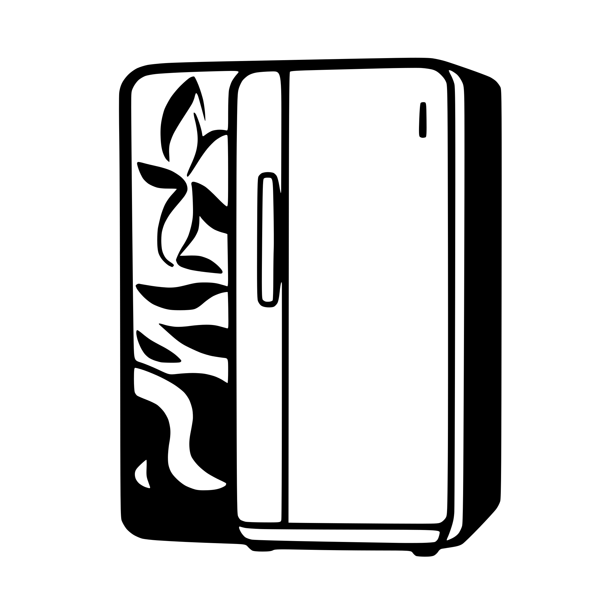 AI-generated SVG of 'fridge'