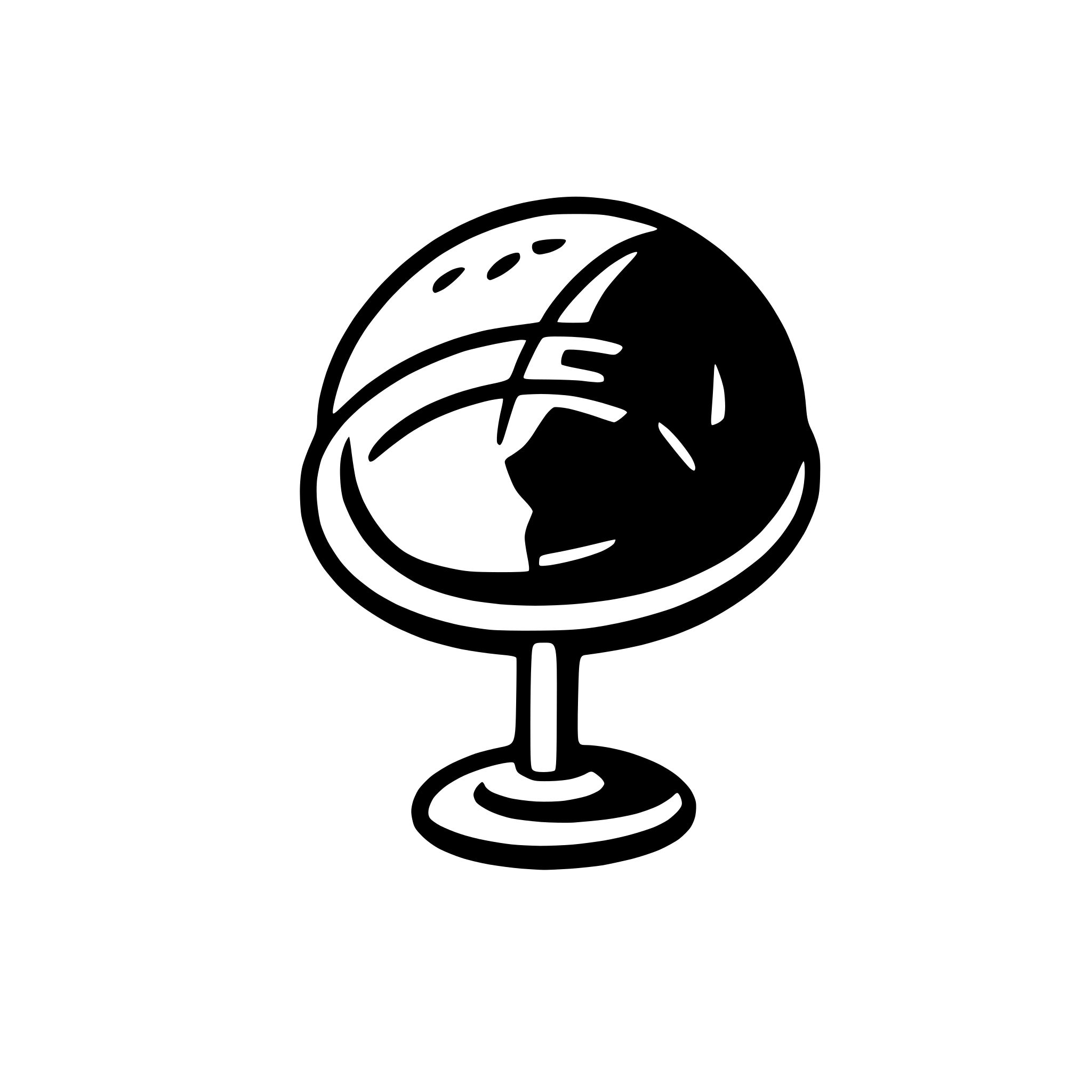 AI-generated SVG of a satellite orbiting earth