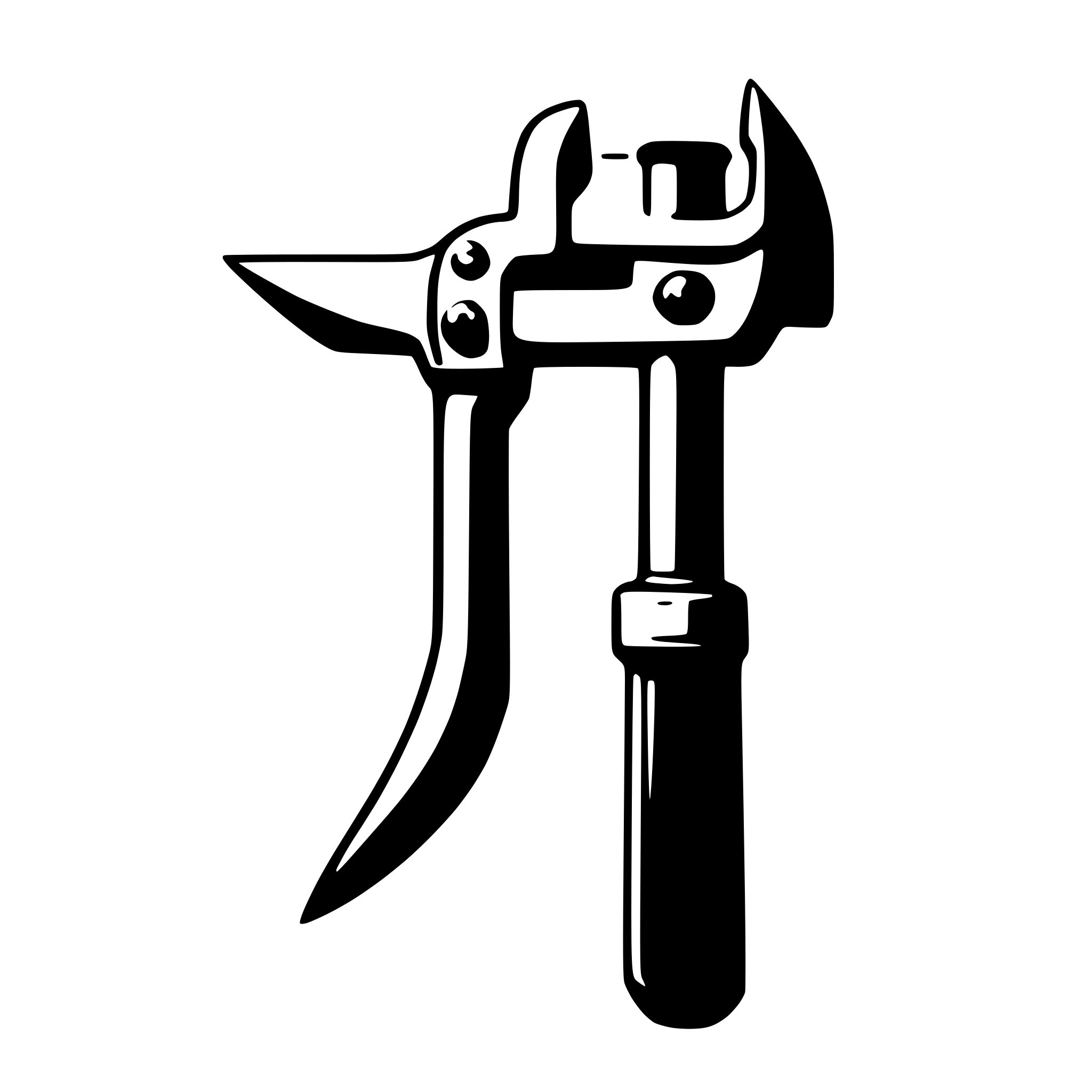 AI-generated SVG of 'bolt cutter'