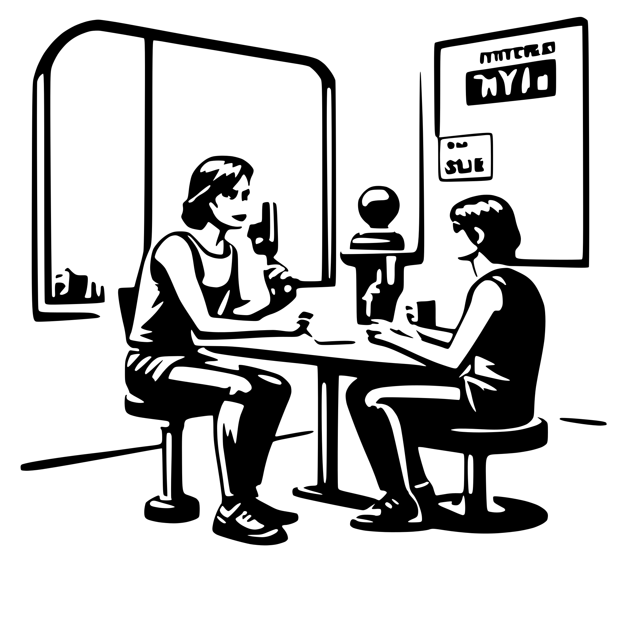 AI-generated SVG of 'interview gym'