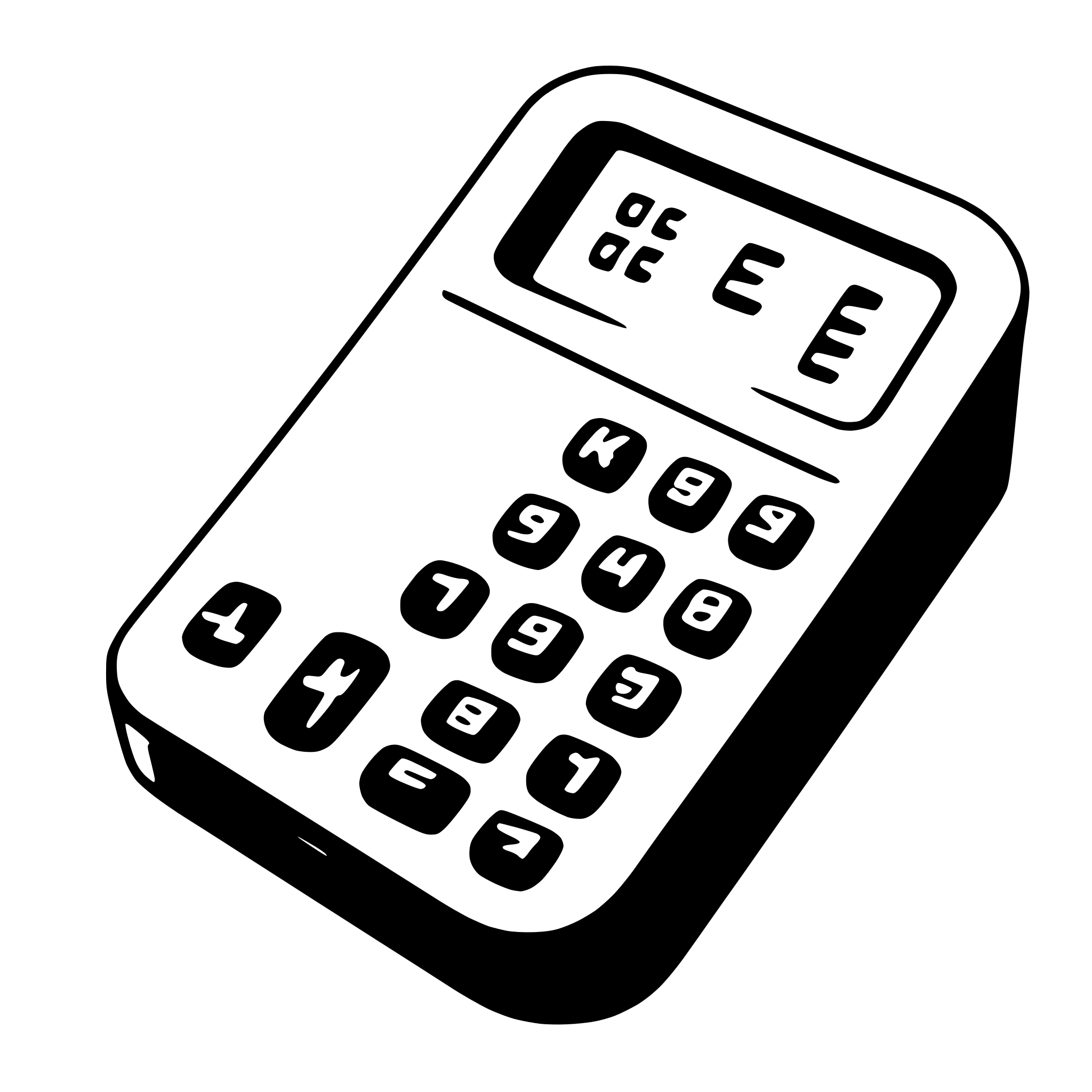 AI-generated SVG of a calculator