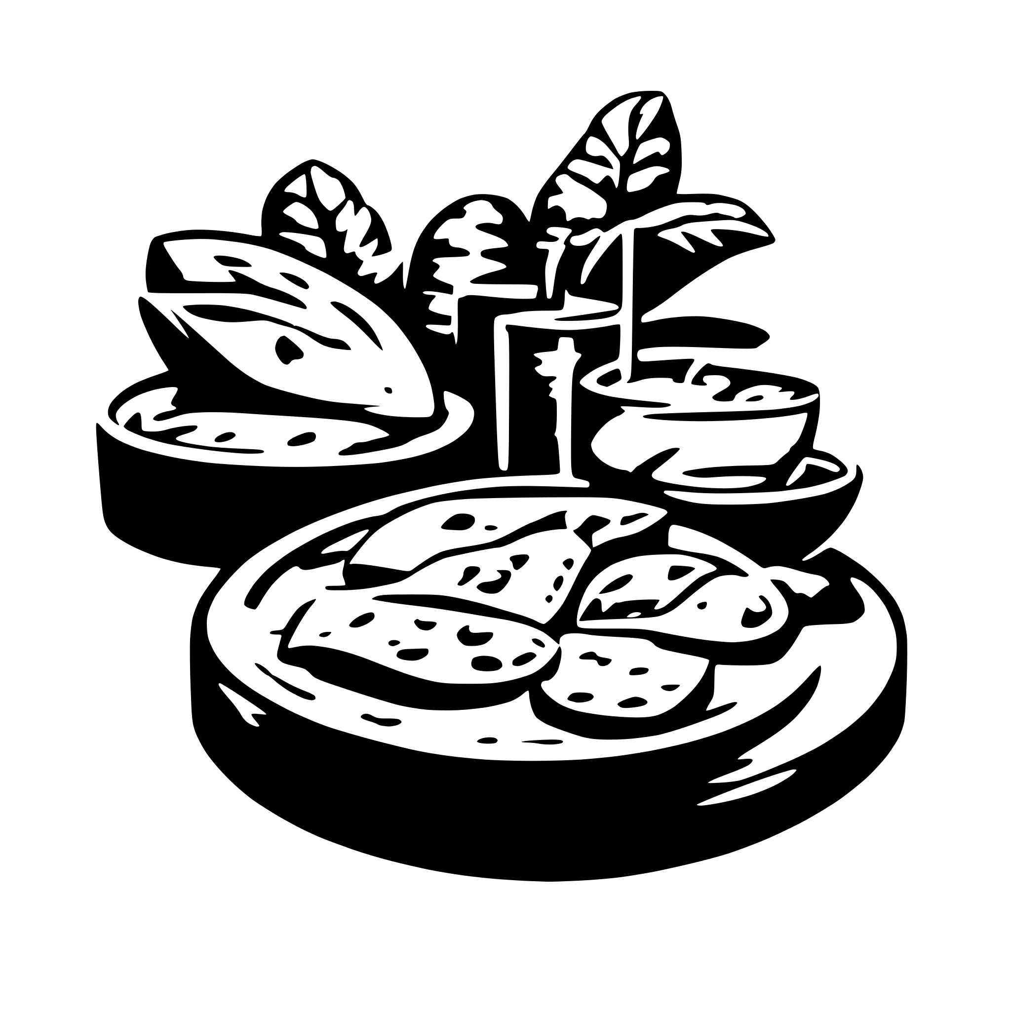 AI-generated SVG of 'Salsa Simulation Framework'
